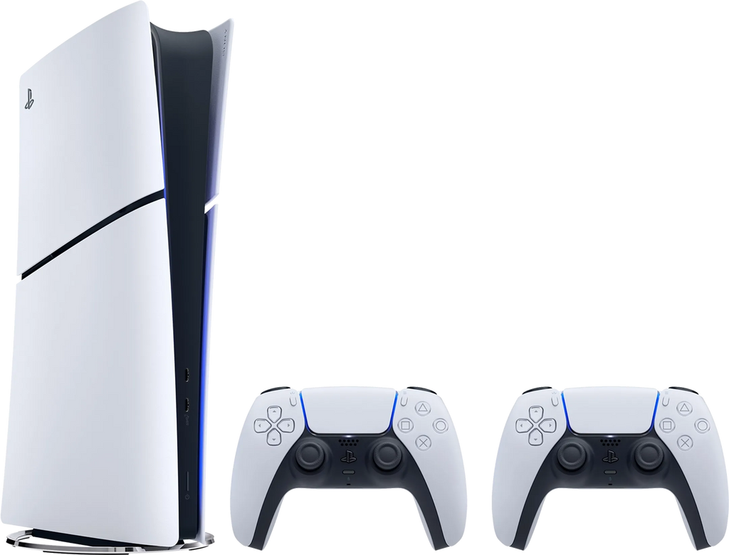Sony PlayStation 5 Digital Edition (Slim) + Twee DualSense Draadloze Controllers