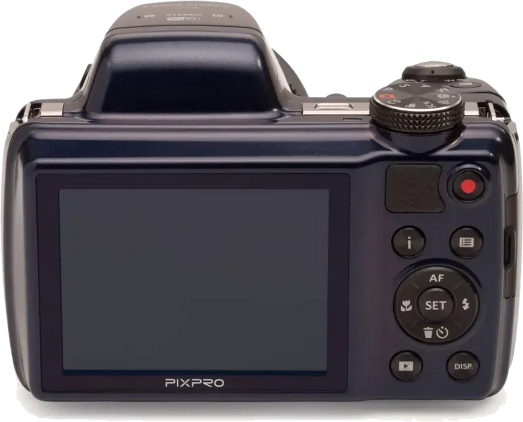 Kodak AZ528 Bridge camera + 2e batterij + case - blauw