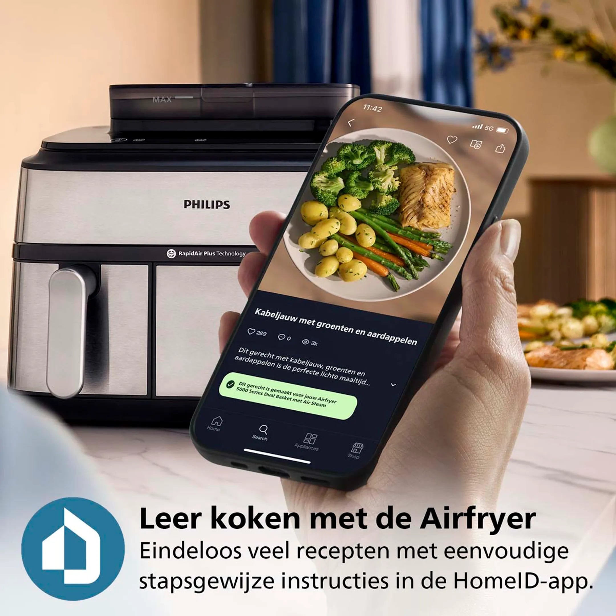 Philips Airfryer 5000-serie NA555/00