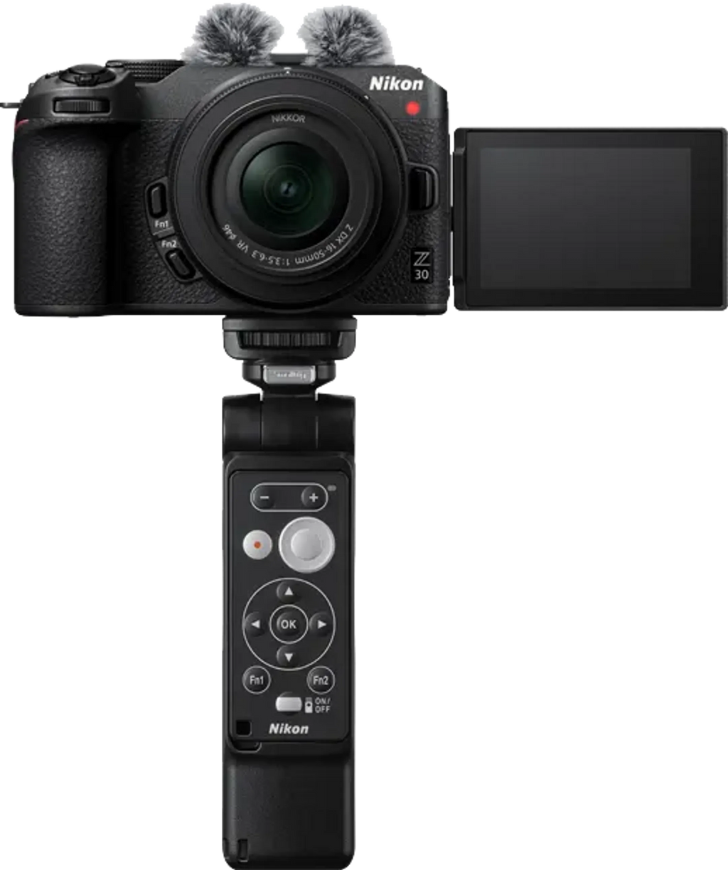 Nikon Z30 Vlogger Kit (w/16-50 DX + ML-L7 + SmallRig Tripod + SmallRig Wind Muff)