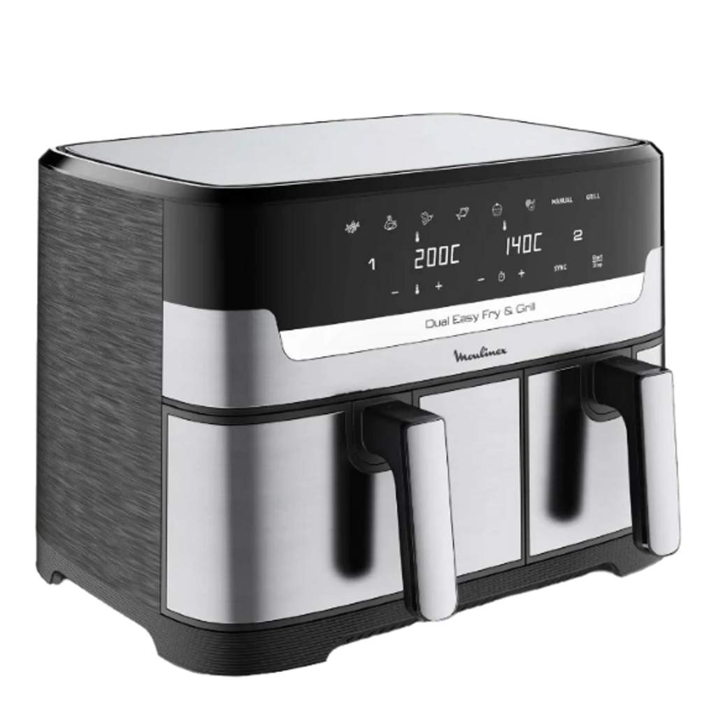 Moulinex Airfryer Dual Easy Fry & Grill EZ905D20
