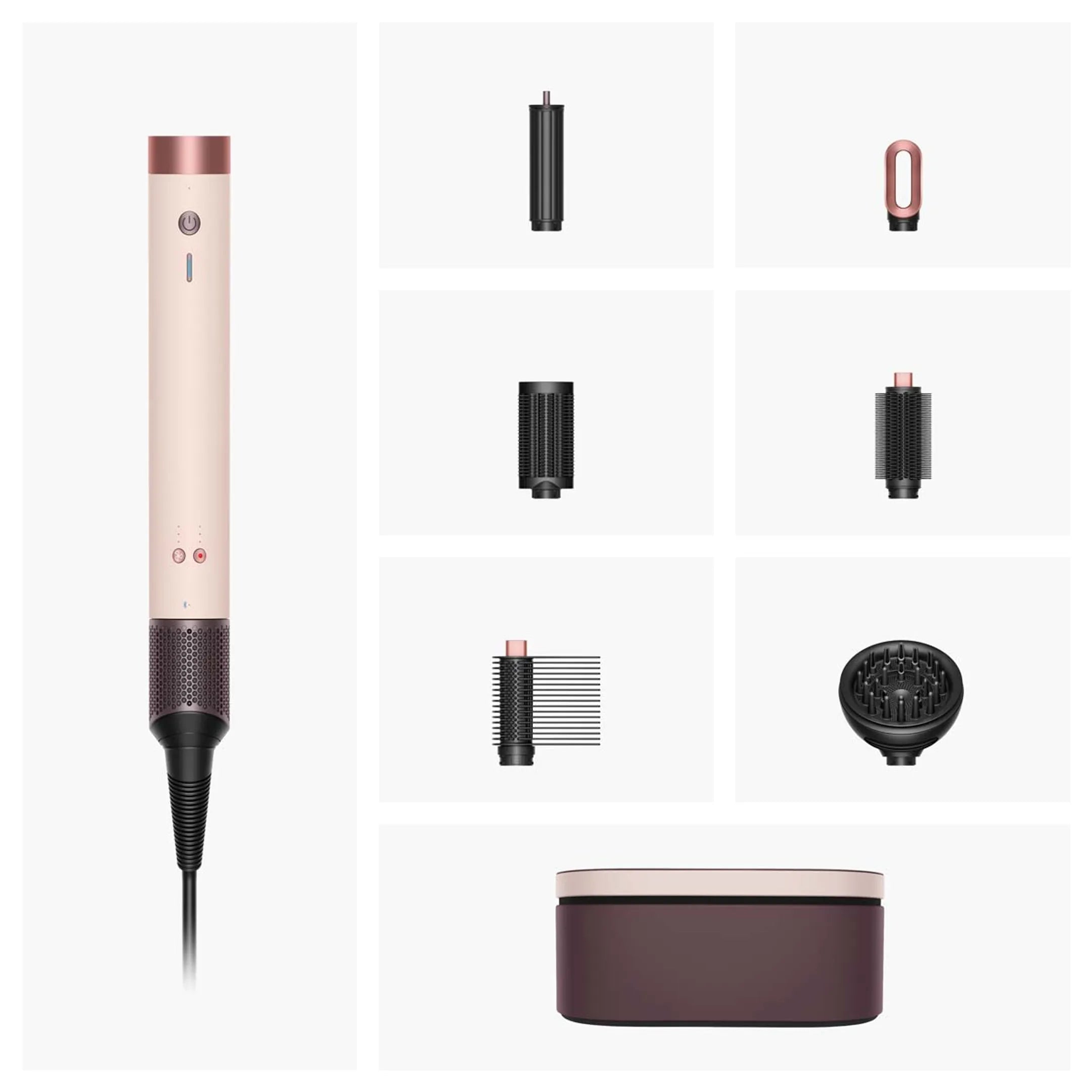 Dyson Airwrap Co-anda2x Curl+Coily Ceramic Pink