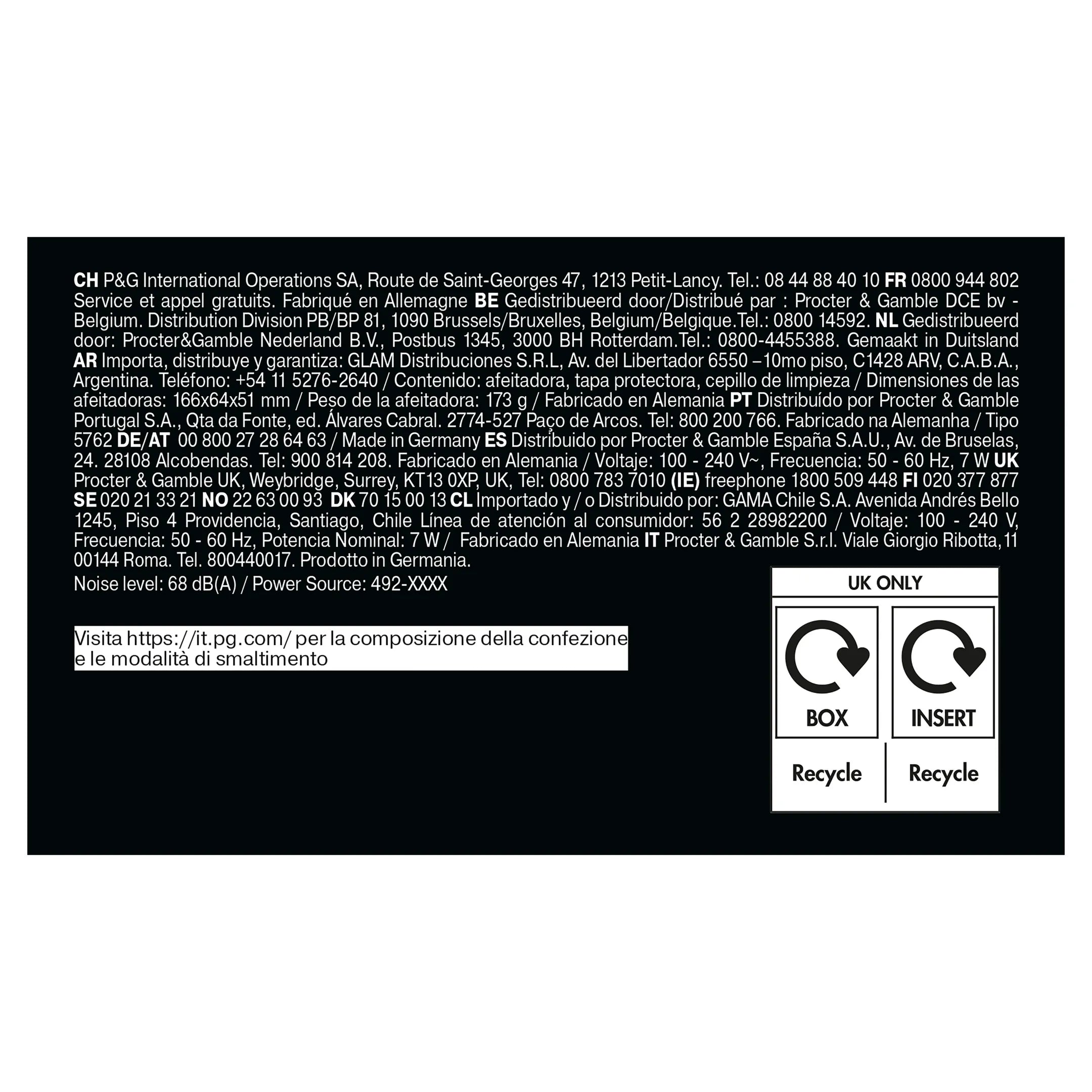 Braun Elektrisch scheerapparaat Series 5 52-A1000s