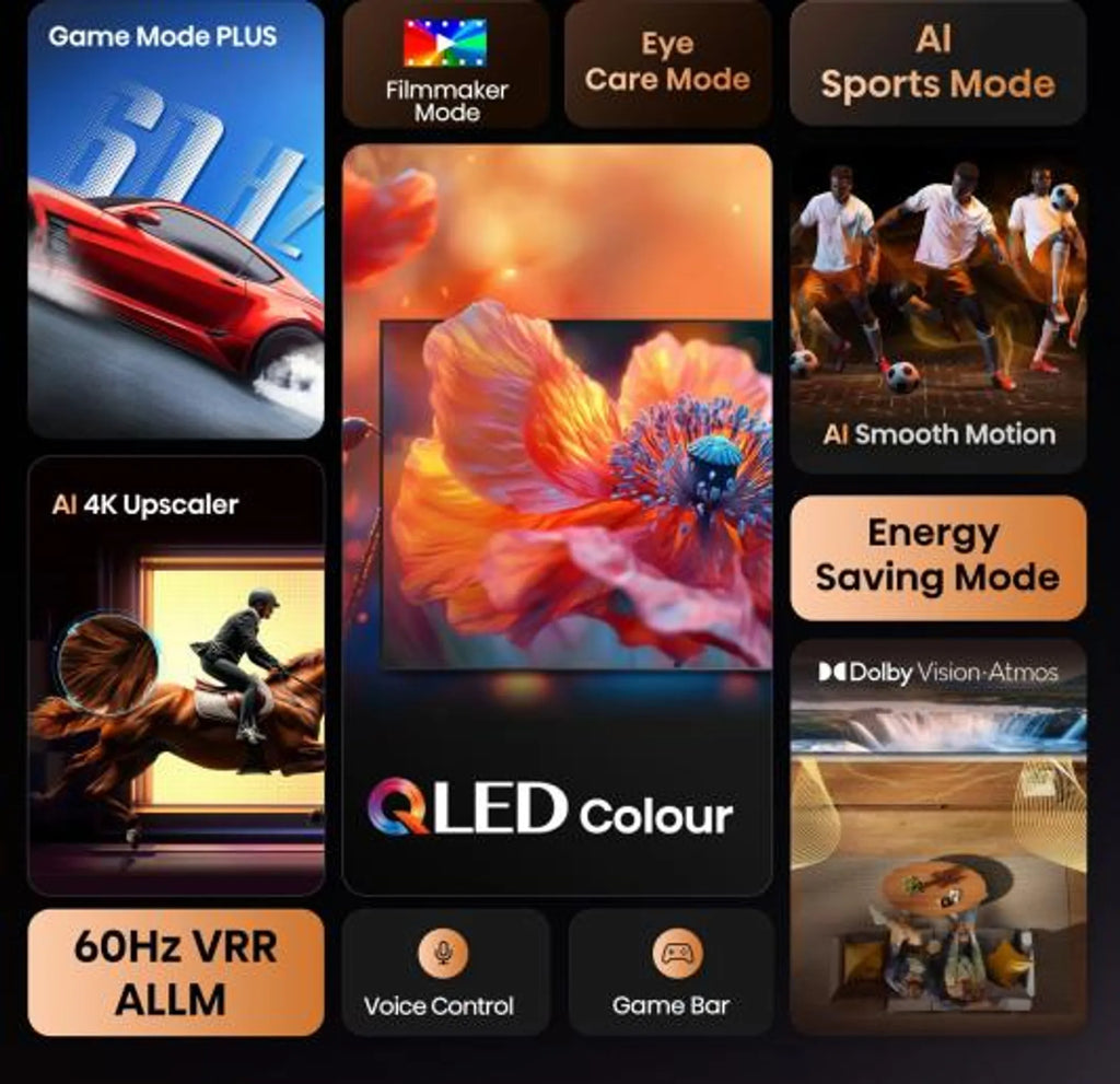 Hisense QLED 4K TV 43E79Q (2025) - 43 inch