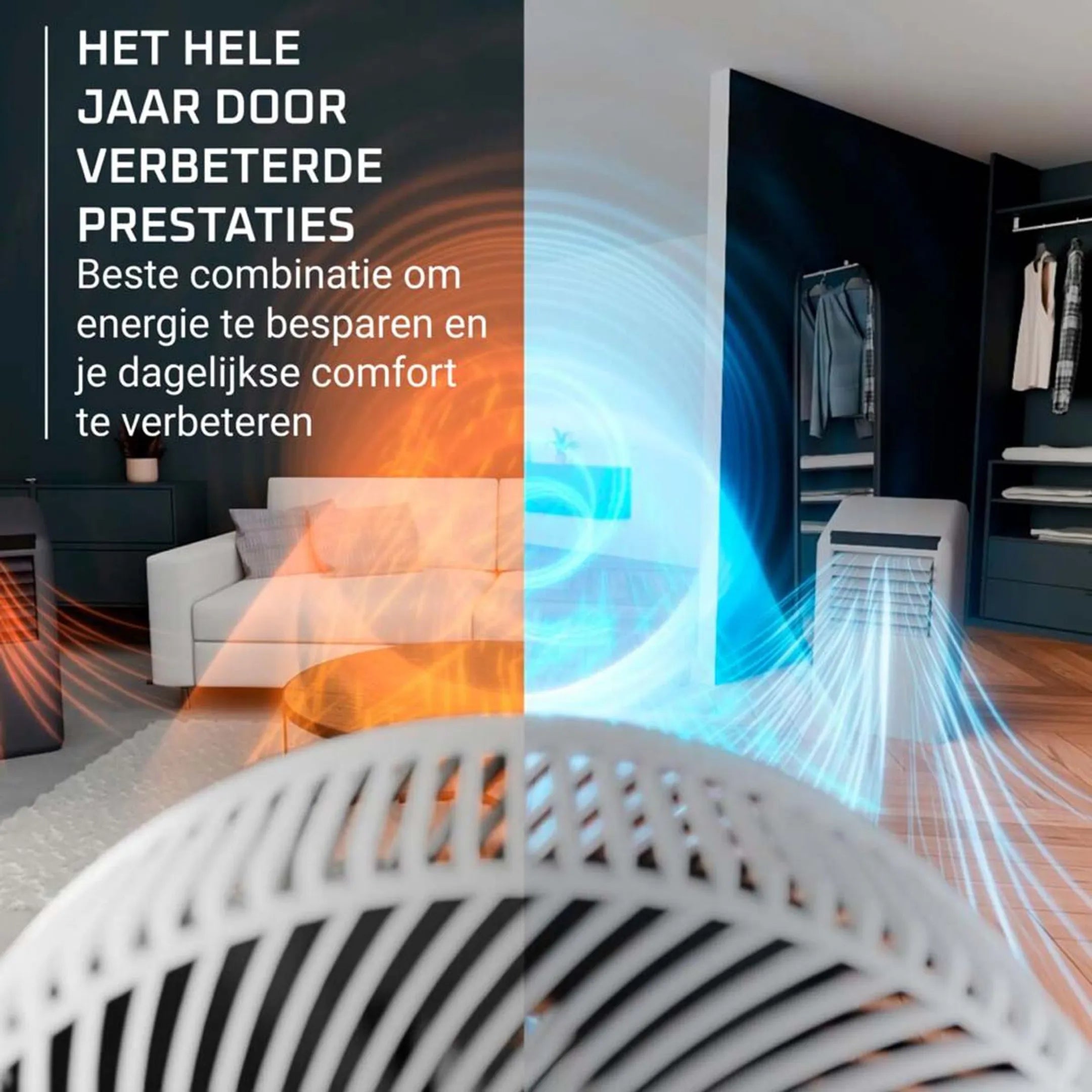 Rowenta Ventilator Turbo Swift Silence QV5040F0
