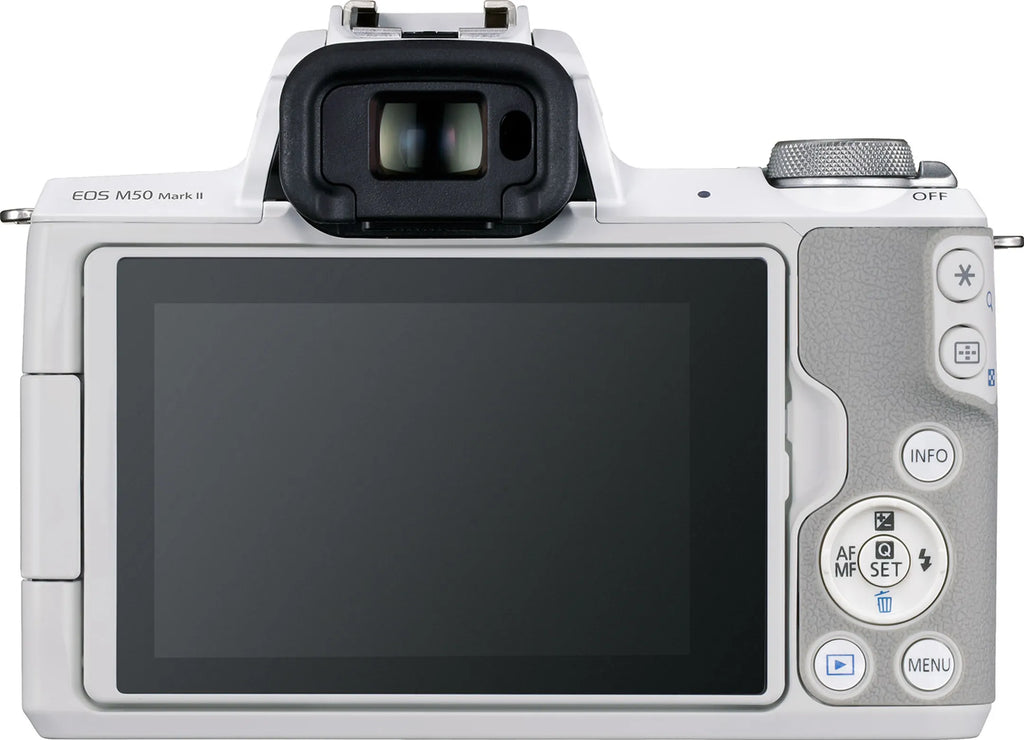 Canon EOS M50 Mark II + EF-M 15-45 mm IS STM - Wit