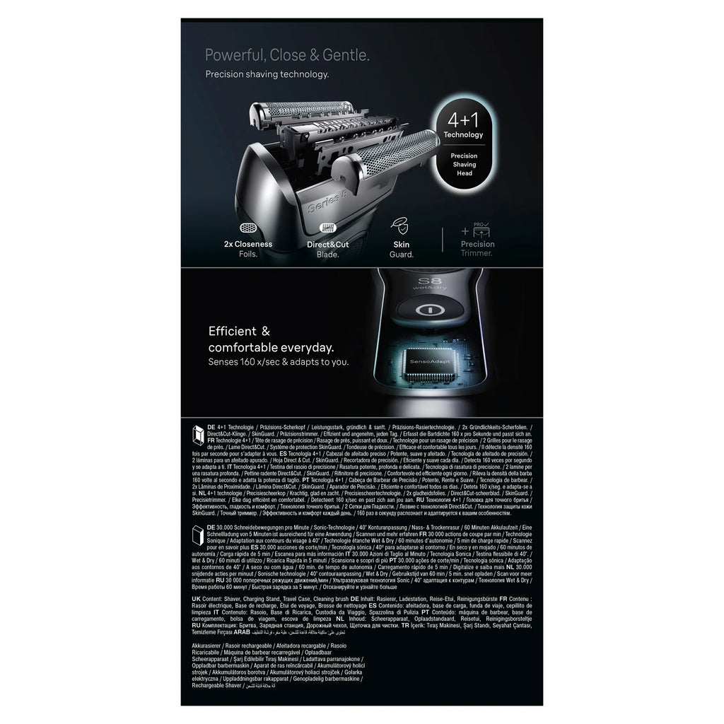 Braun Elektrisch scheerapparaat Series 8 8617s