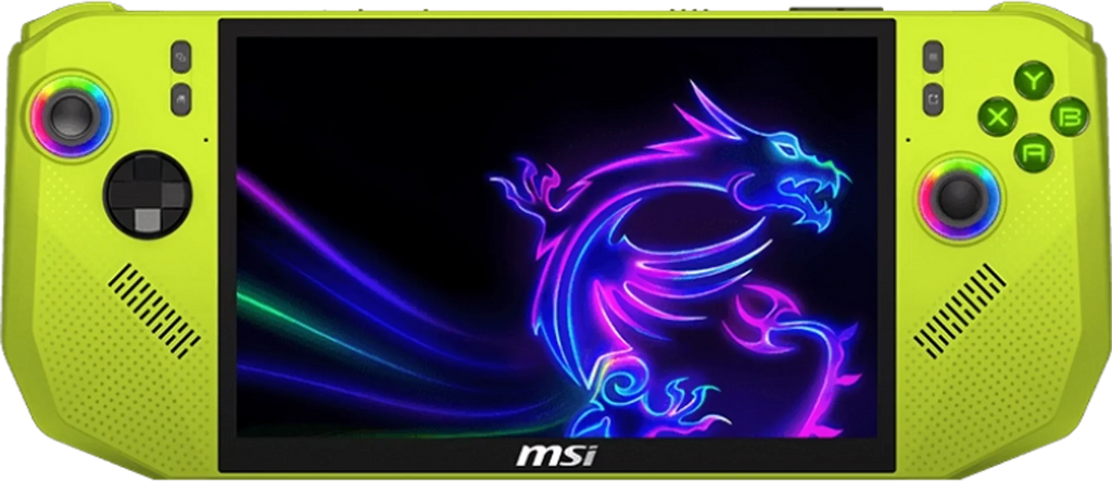 MSI Claw A8 BZ2EM-048NL - Groen