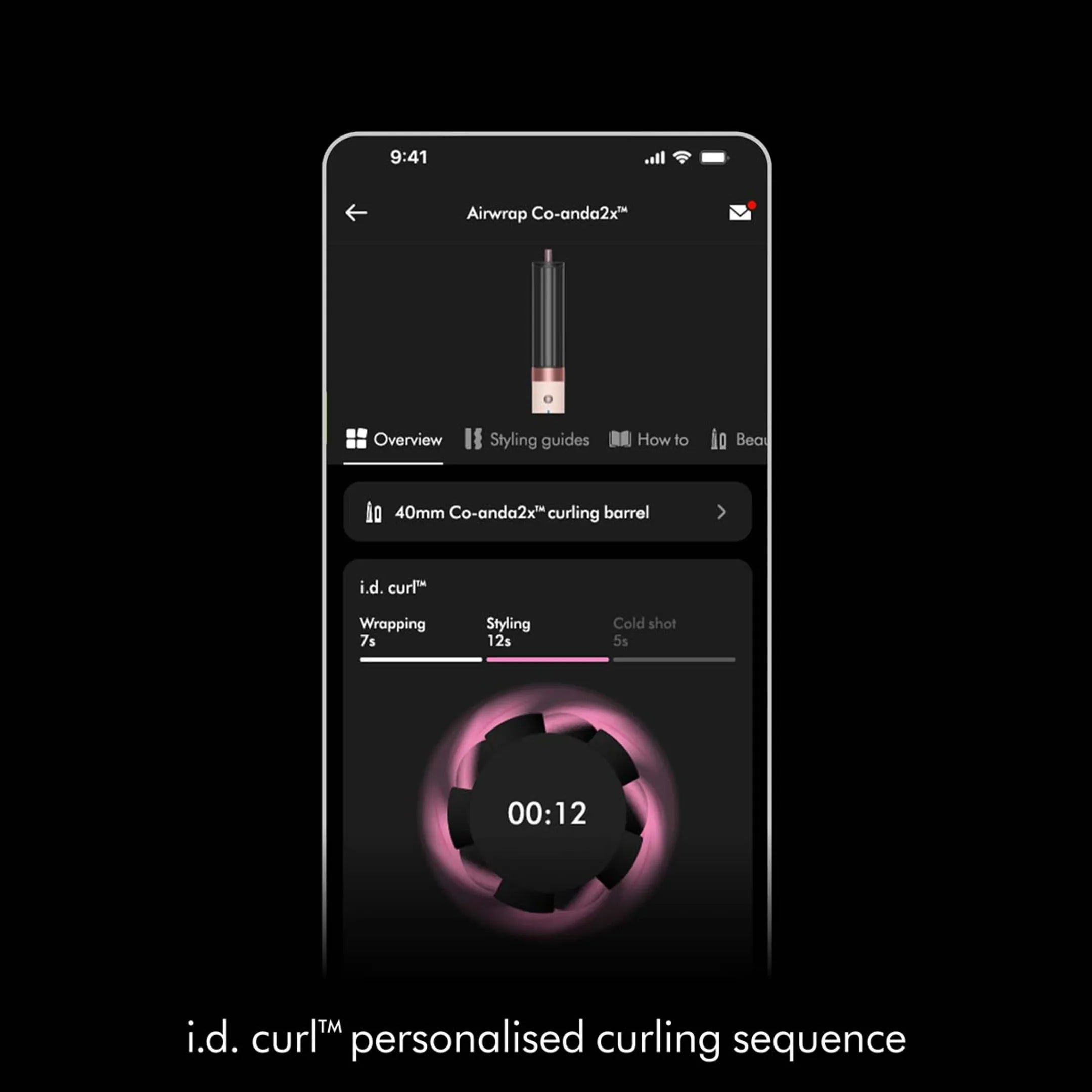 Dyson Airwrap Co-anda2x Curl + Coily Red Velvet - Limited Edition