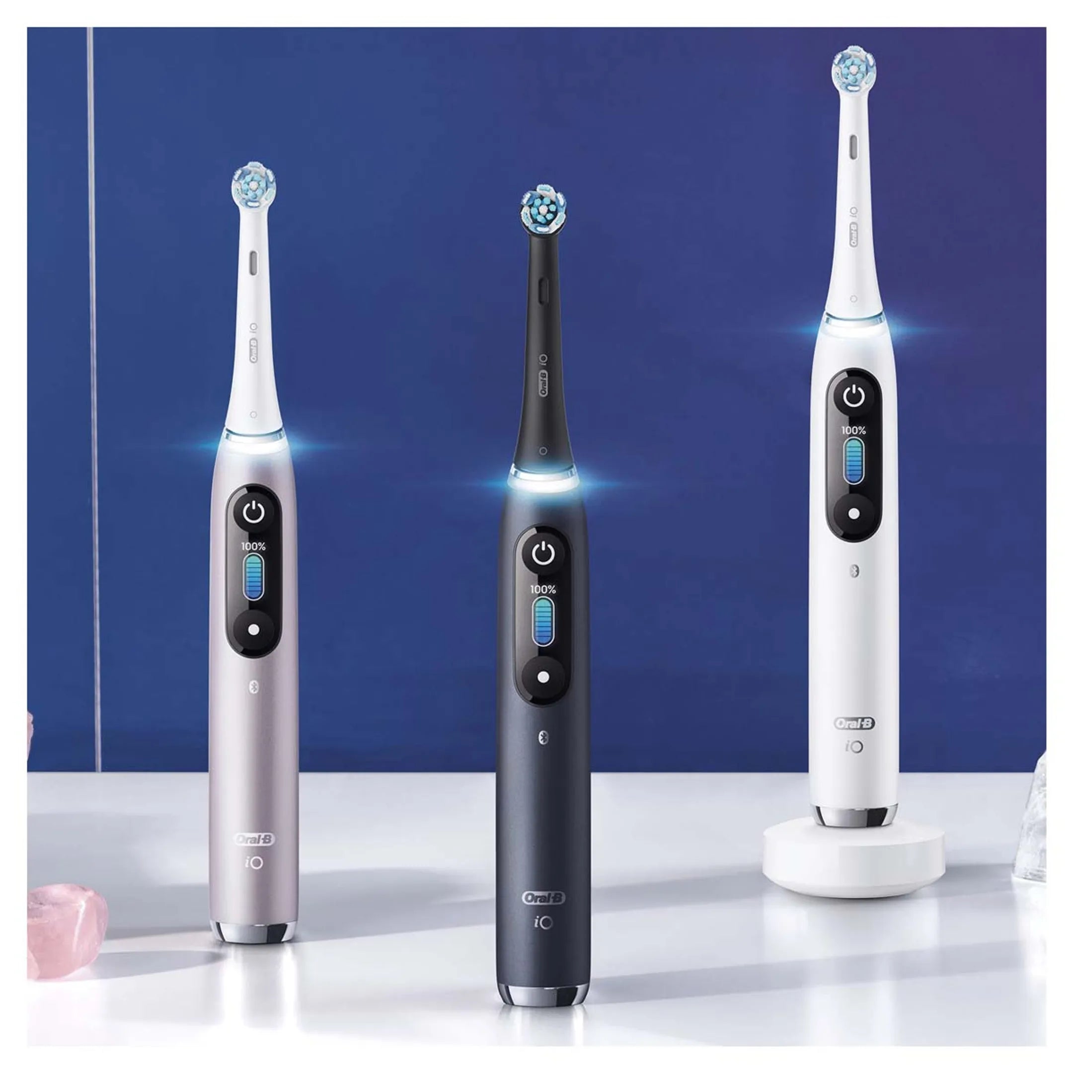 Oral-B Elektrische tandenborstel iO9S Rose Quartz (+1 Refill)