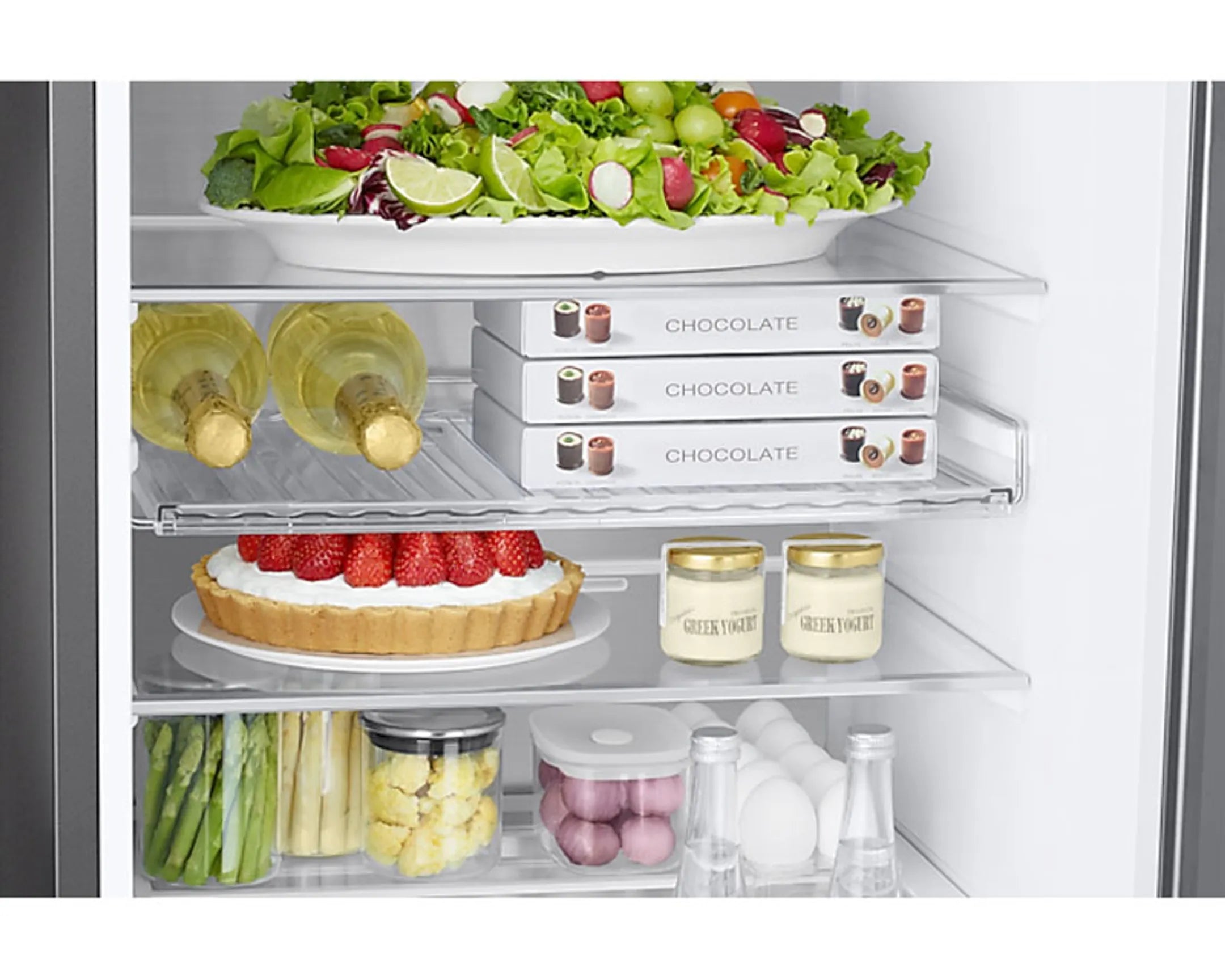 Samsung Koelkast met diepvries RB38C7B6AB1