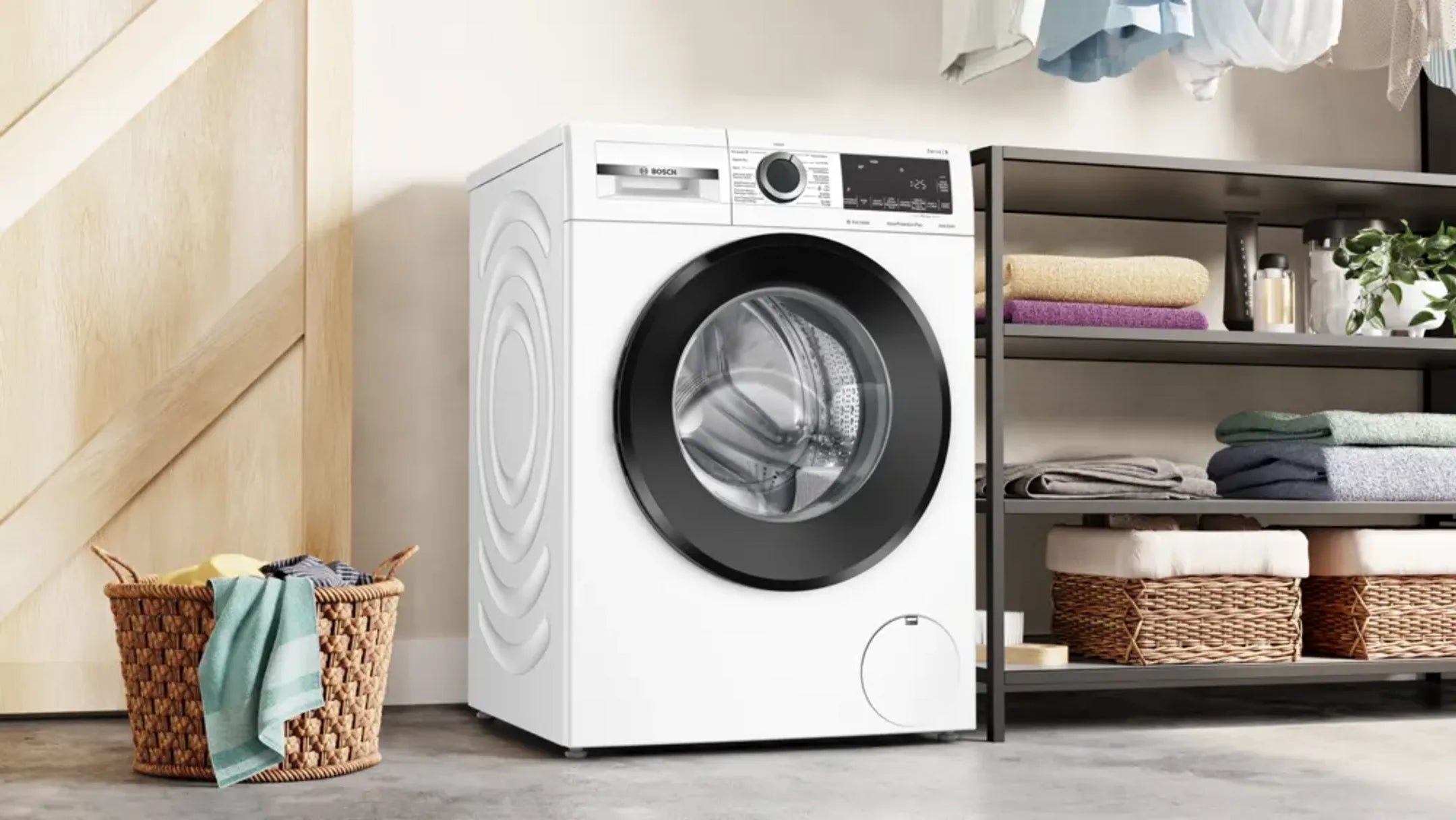 Bosch Wasmachine WGG246ZPFG Serie 6 Iron Assist 9 kg