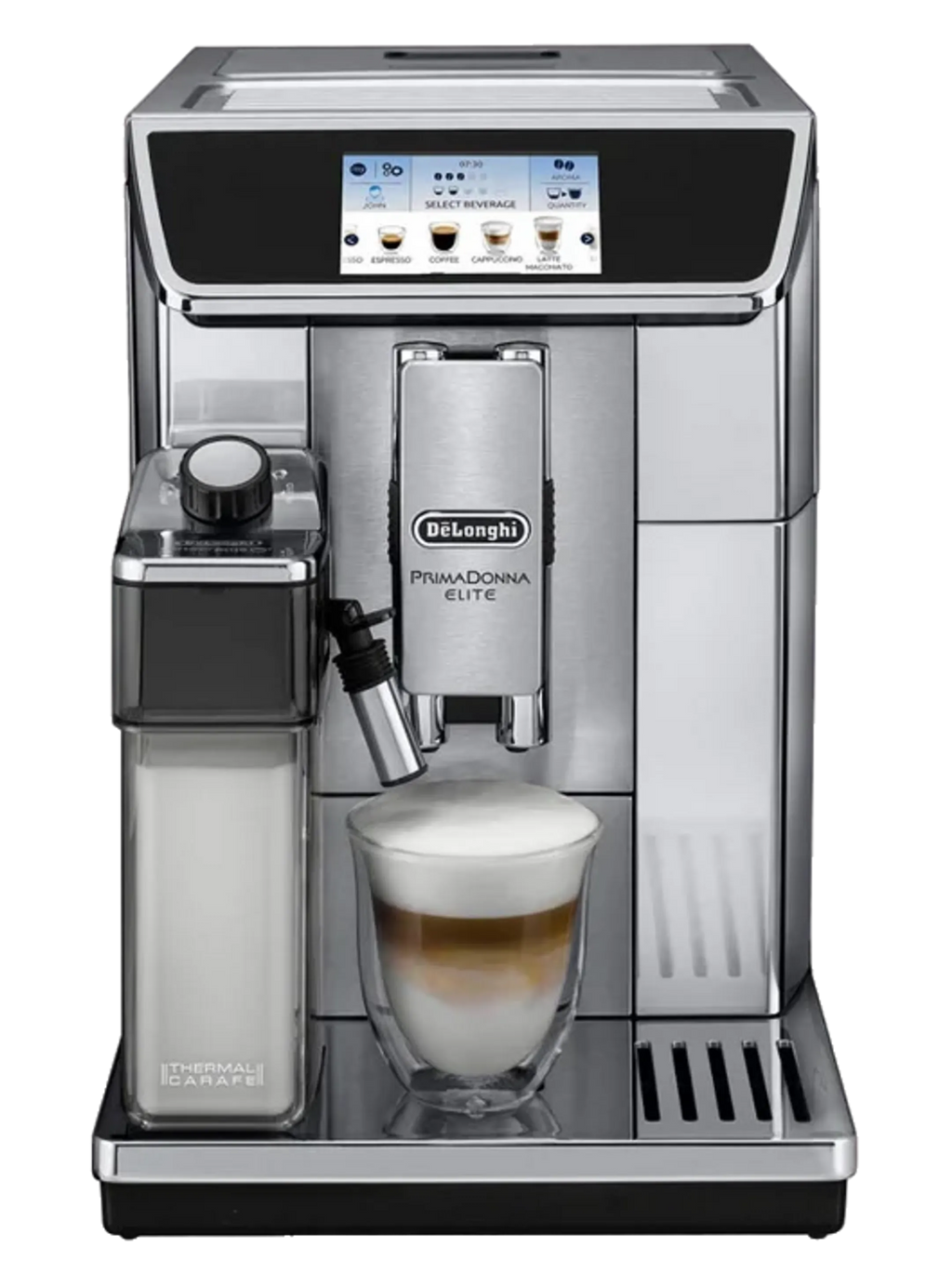 De'Longhi Volautomatische Espressomachine PrimaDonna Elite ECAM650.75.MS