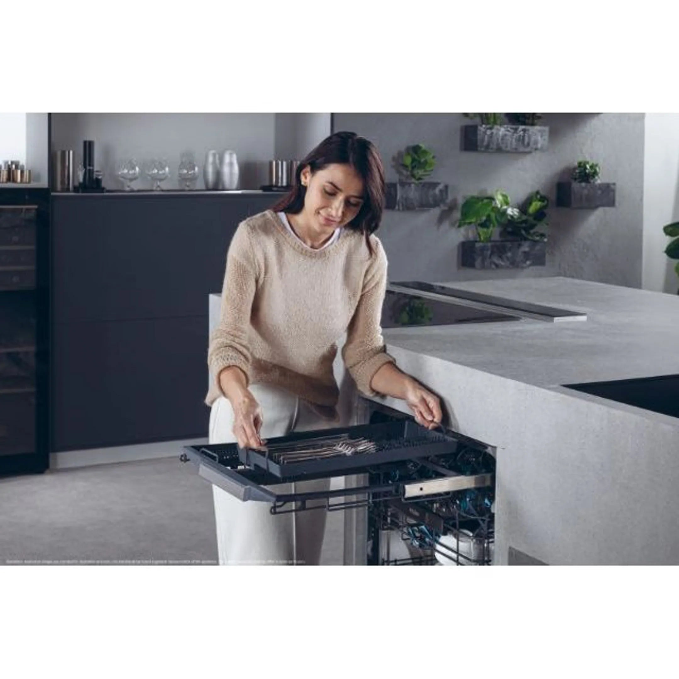 Haier Inbouw vaatwasser XS 4A4M4PB H-Spray Arm Shine