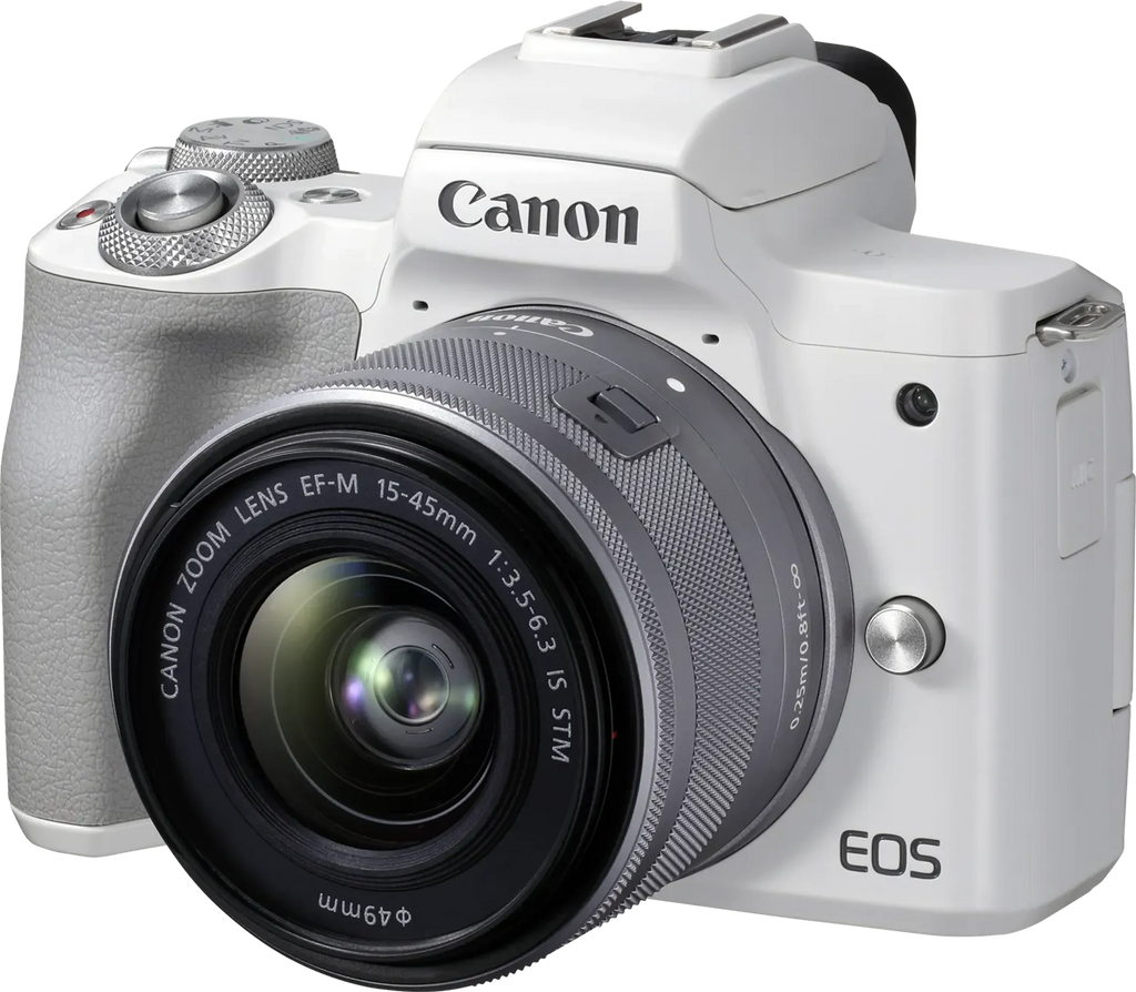 Canon EOS M50 Mark II + EF-M 15-45 mm IS STM - Wit