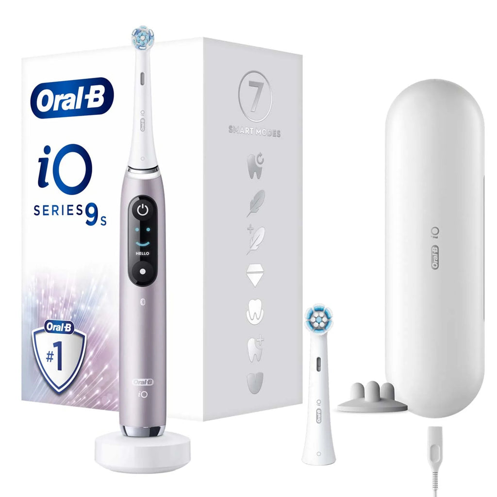 Oral-B Elektrische tandenborstel iO9S Rose Quartz (+1 Refill)
