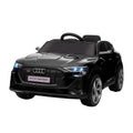 HOMCOM elektrische kinderauto voor 3-5 jaar, 3-5 km/u, zwart, 108 x 60 x 47 cm