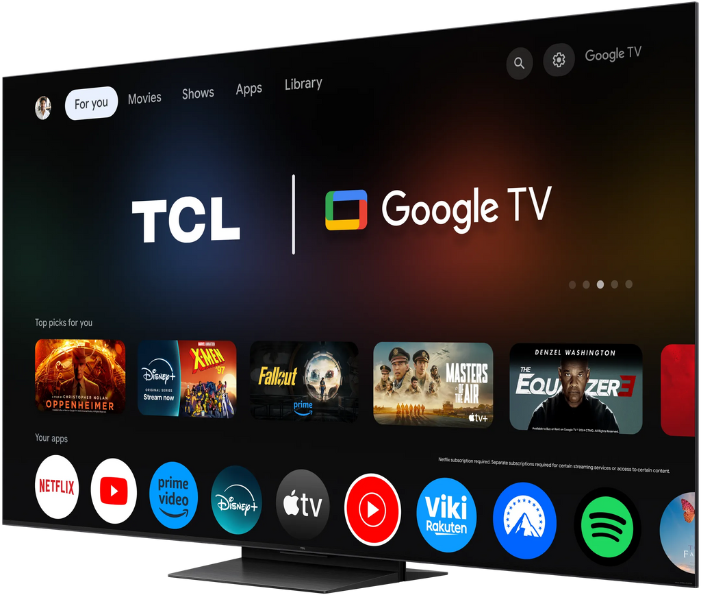 TCL QD-Mini LED 4K TV 55C79K (2025) - 55 inch