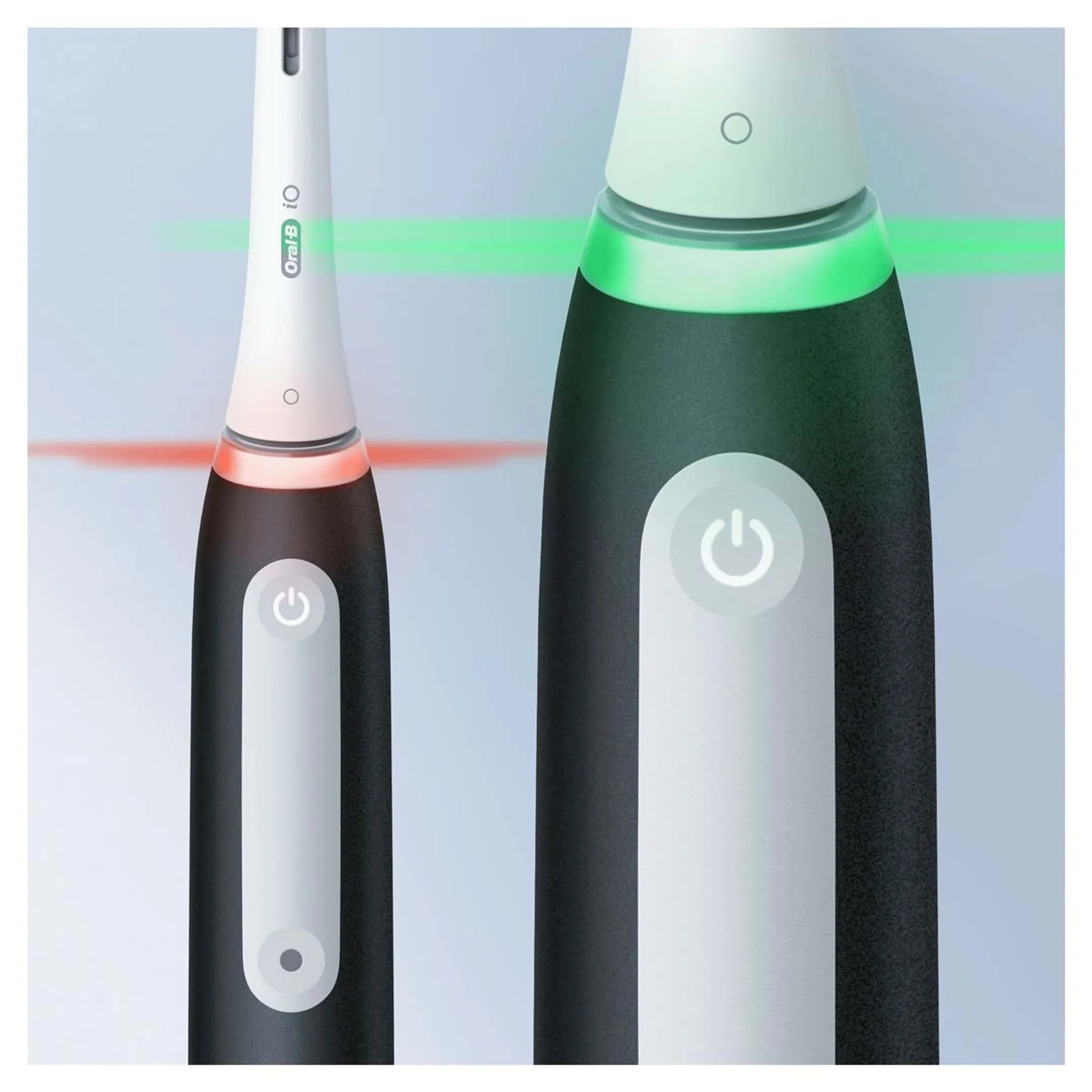 Oral-B Elektrische Tandenborstels iO3 Duo Zwart/Roze + Reisetui