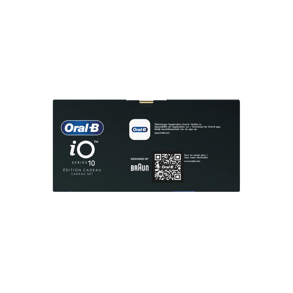 Oral-B Elektrische tandenborstel iO10 wit + Soft Pouch