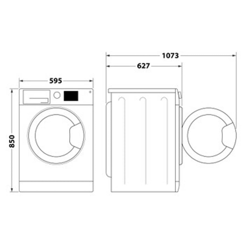 Whirlpool Wasmachine FFB 8489 WV EE FreshCare+ Steam