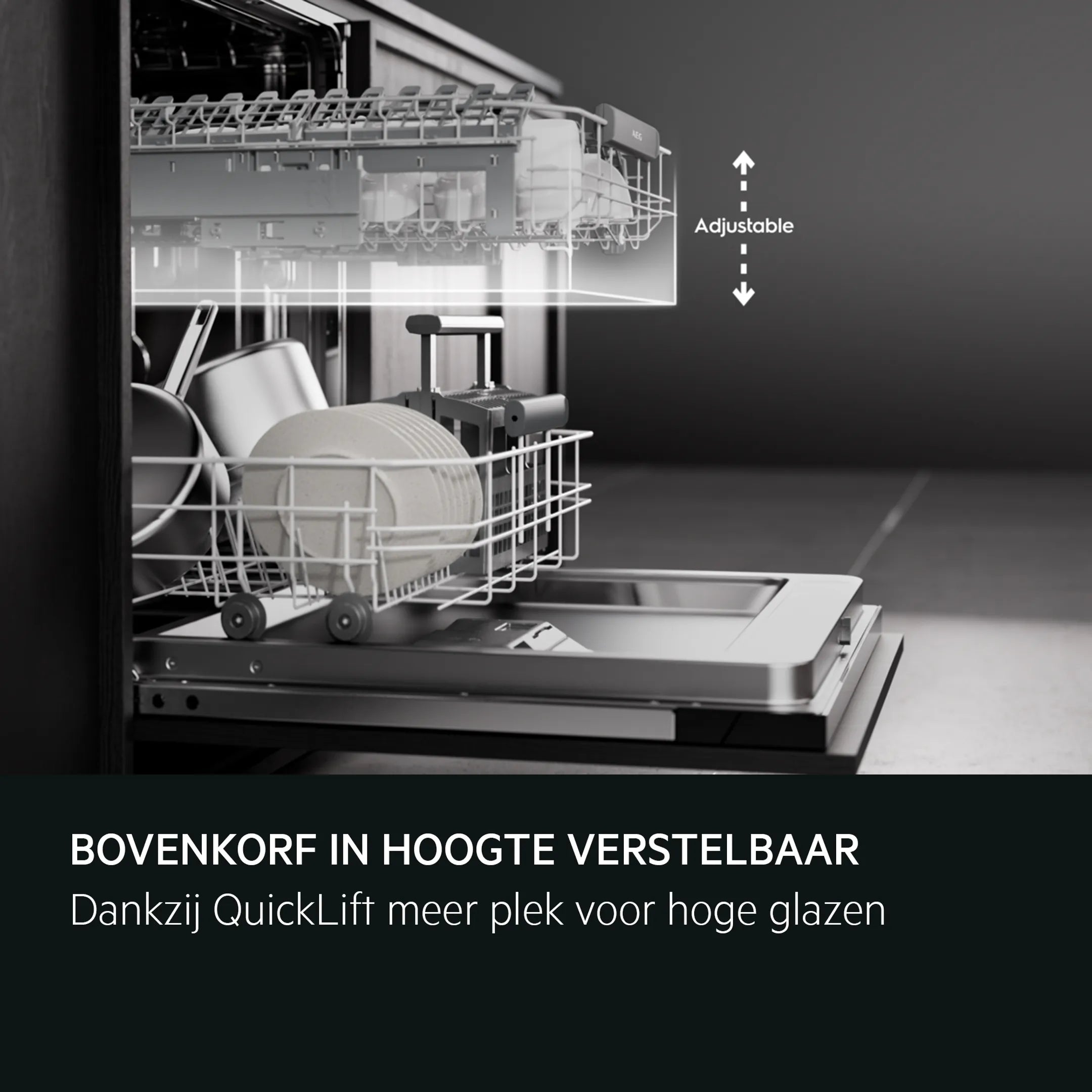 AEG Inbouw vaatwasser FSE73407P