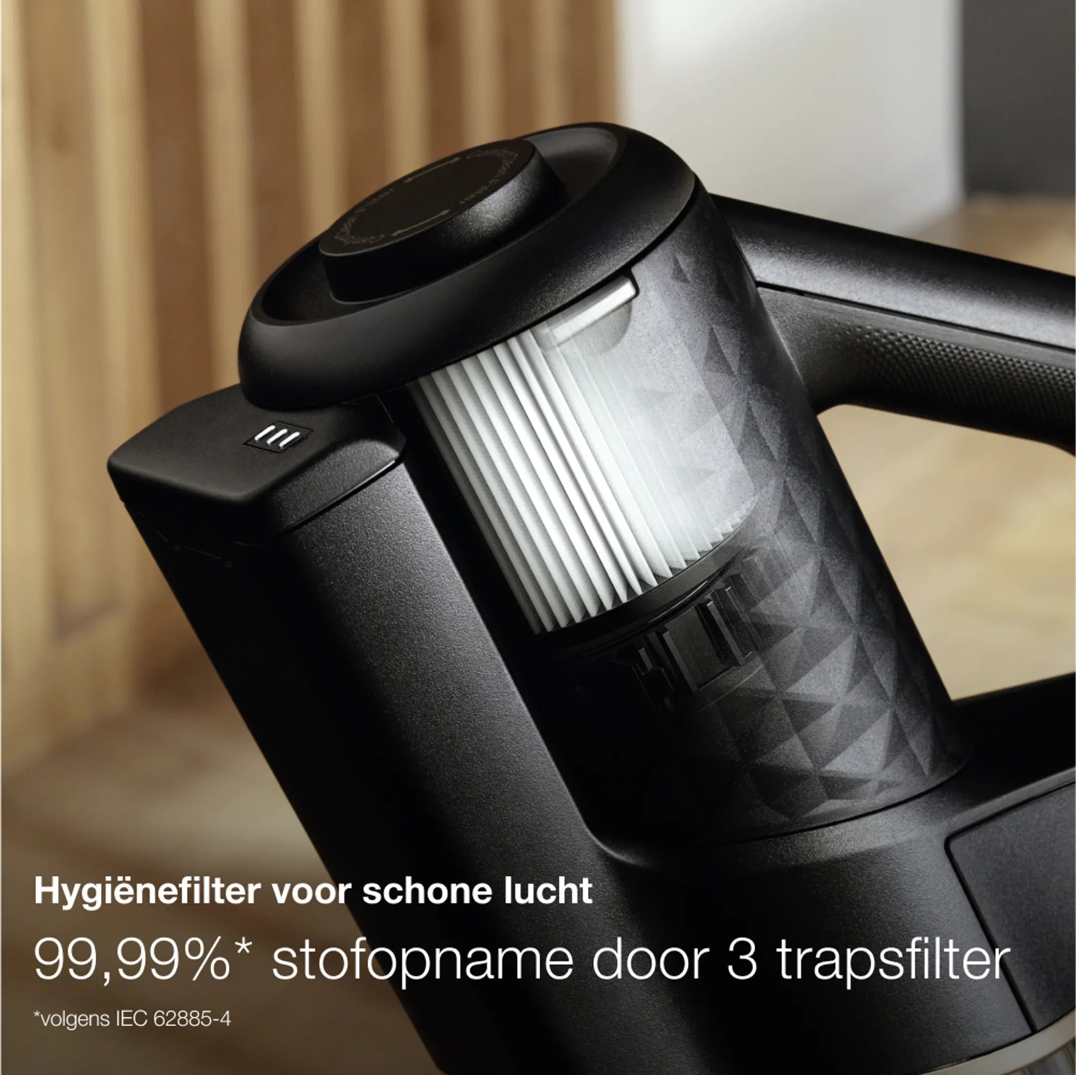 Miele Steelstofzuiger Duoflex HX1 Cat&dog - Zwart