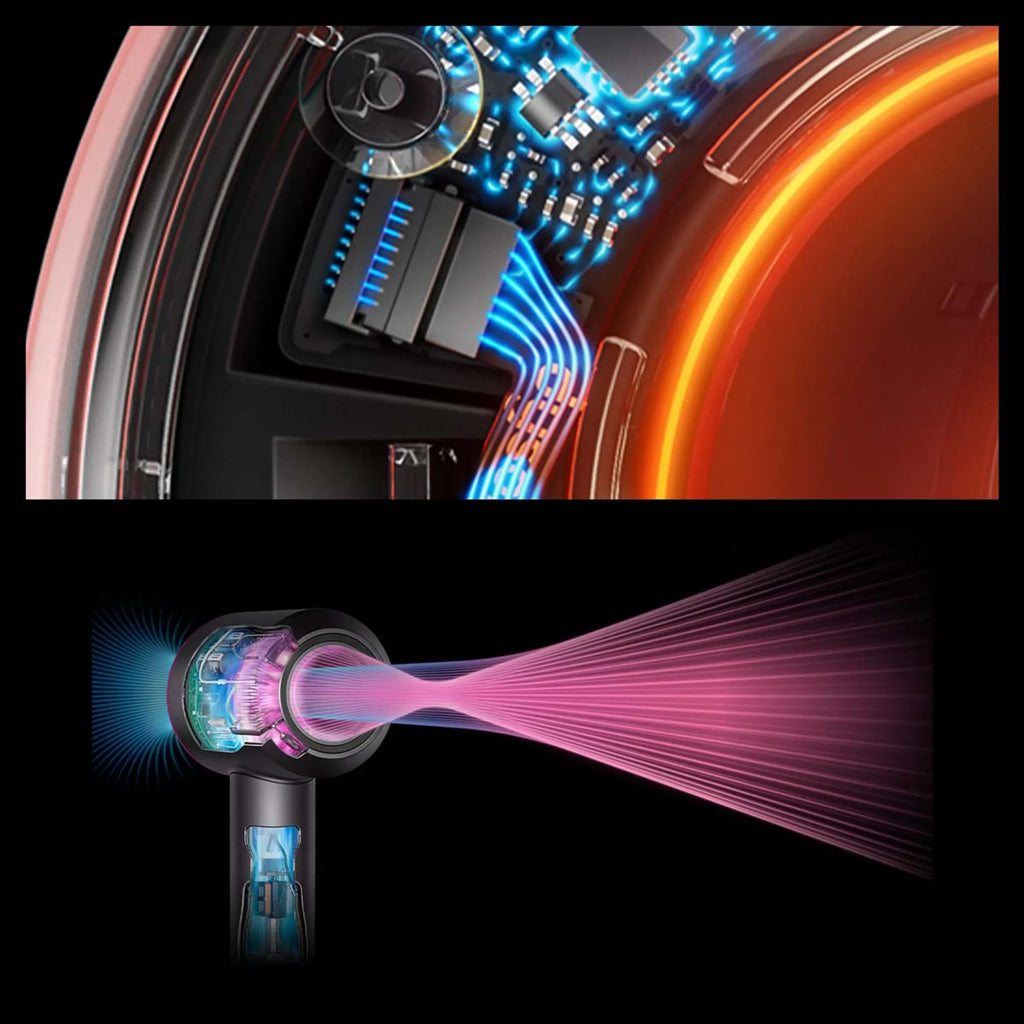 Dyson Supersonic Nural Straight + Wavy Amber Silk