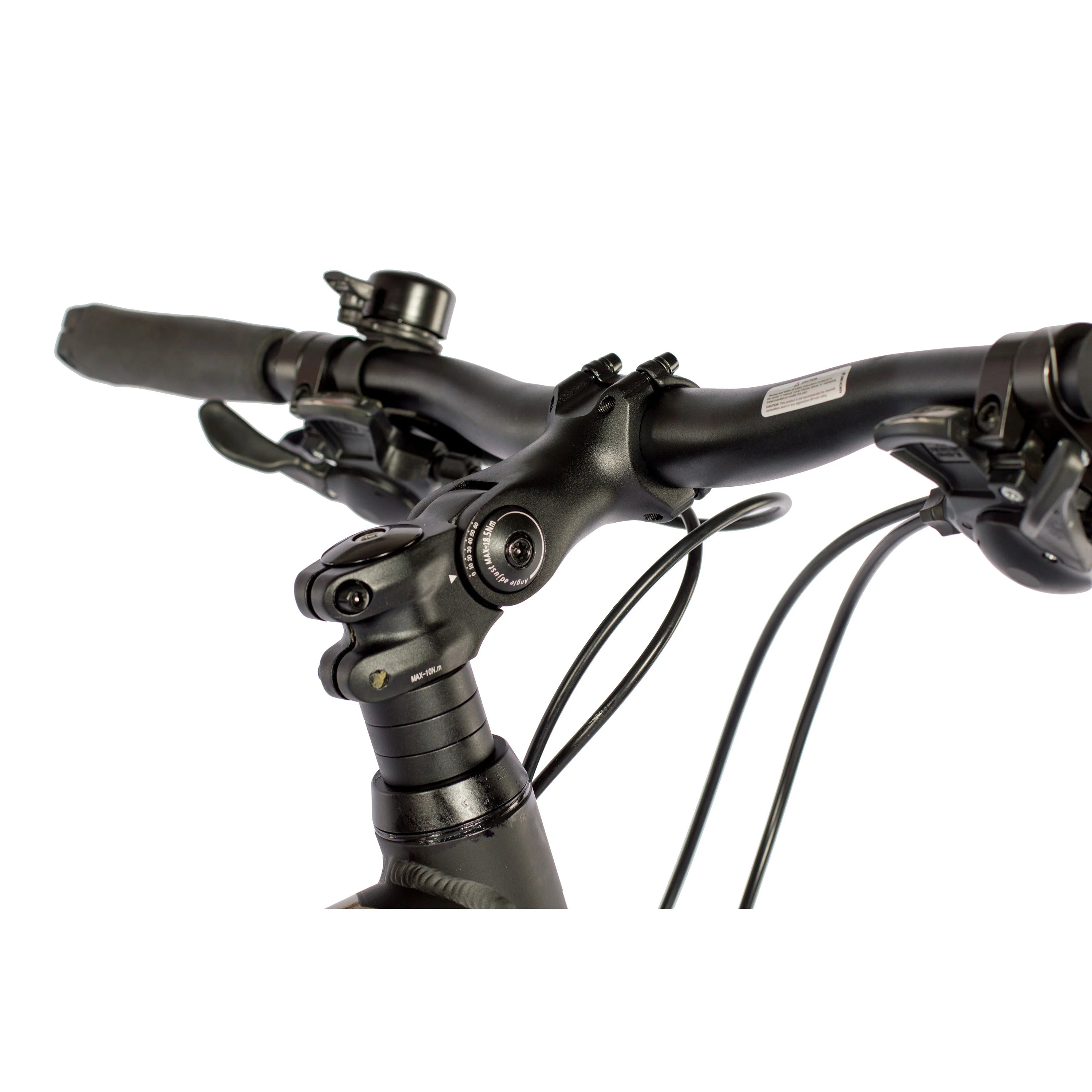 28 Inch Heren XXL Trekkingfiets TR.2880 Trekkingfiets 27 x Speed Shimano DEORE RD-M592 SGS Zwart