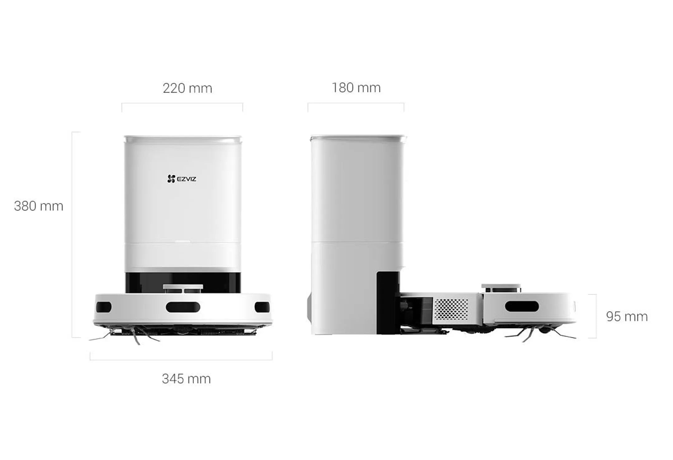 Ezviz 2 in 1 Robotstofzuiger RE5 Plus