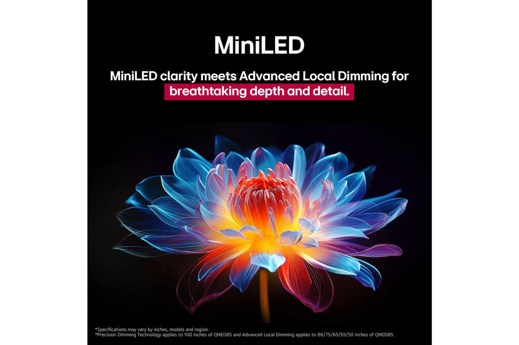 LG QNED evo AI MiniLED 4K TV 86QNED86A6A(2025) - 86 inch