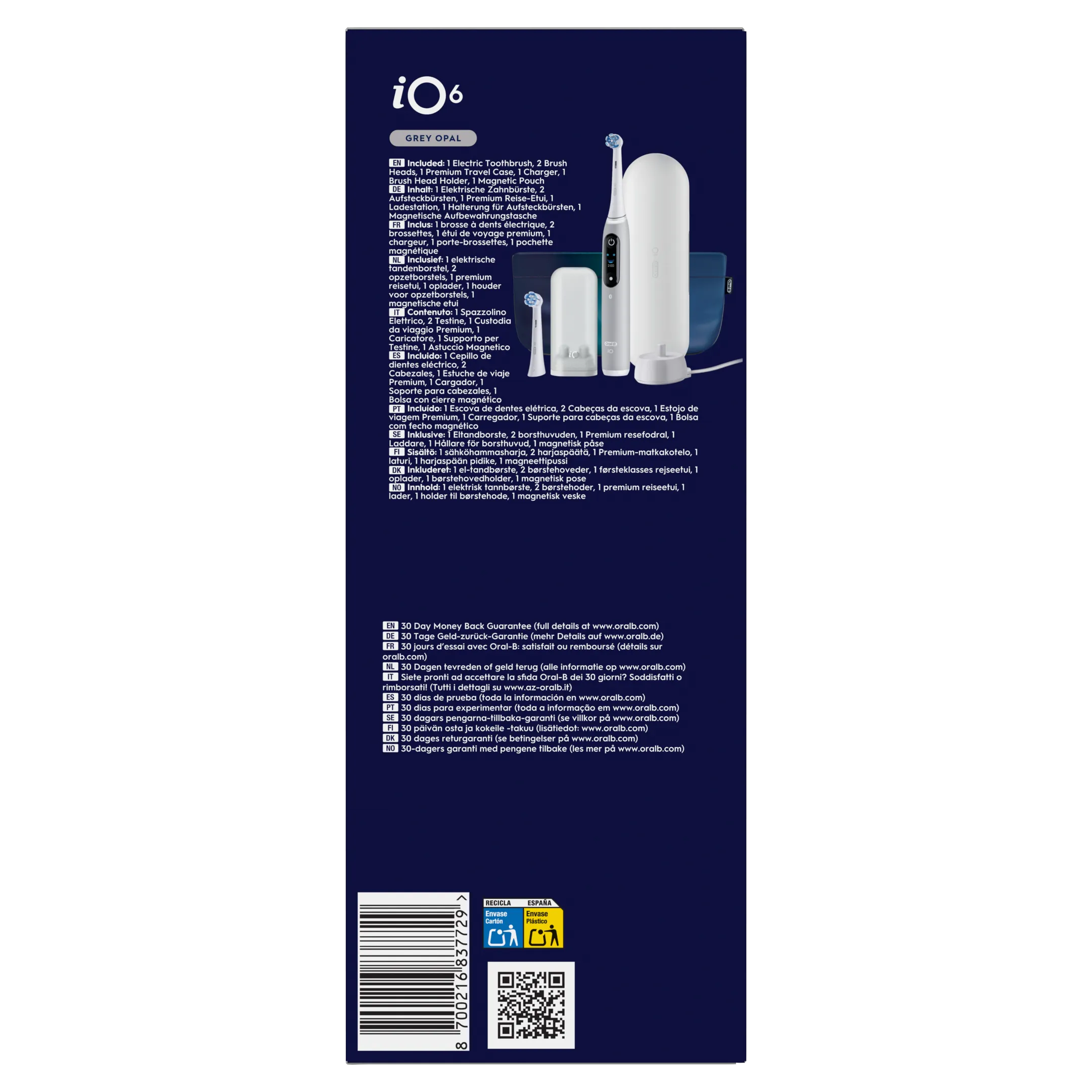 Oral-B Elektrische tandenborstel iO6 grijs