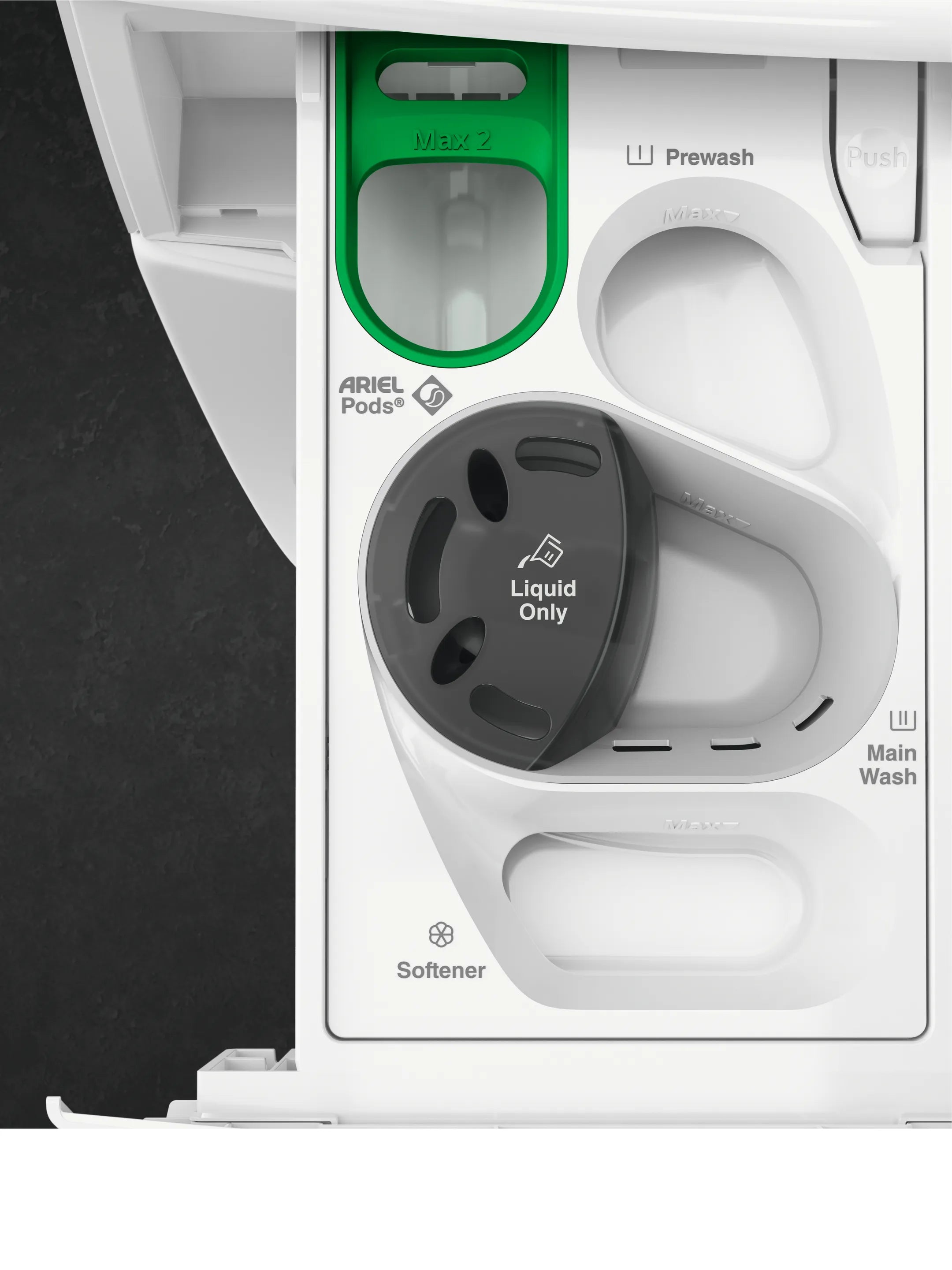 AEG Bundel - Wasmachine LR63U944 PROSENSE® UNIVERSALDOSE + Droogkast TR79G34B SensiDry