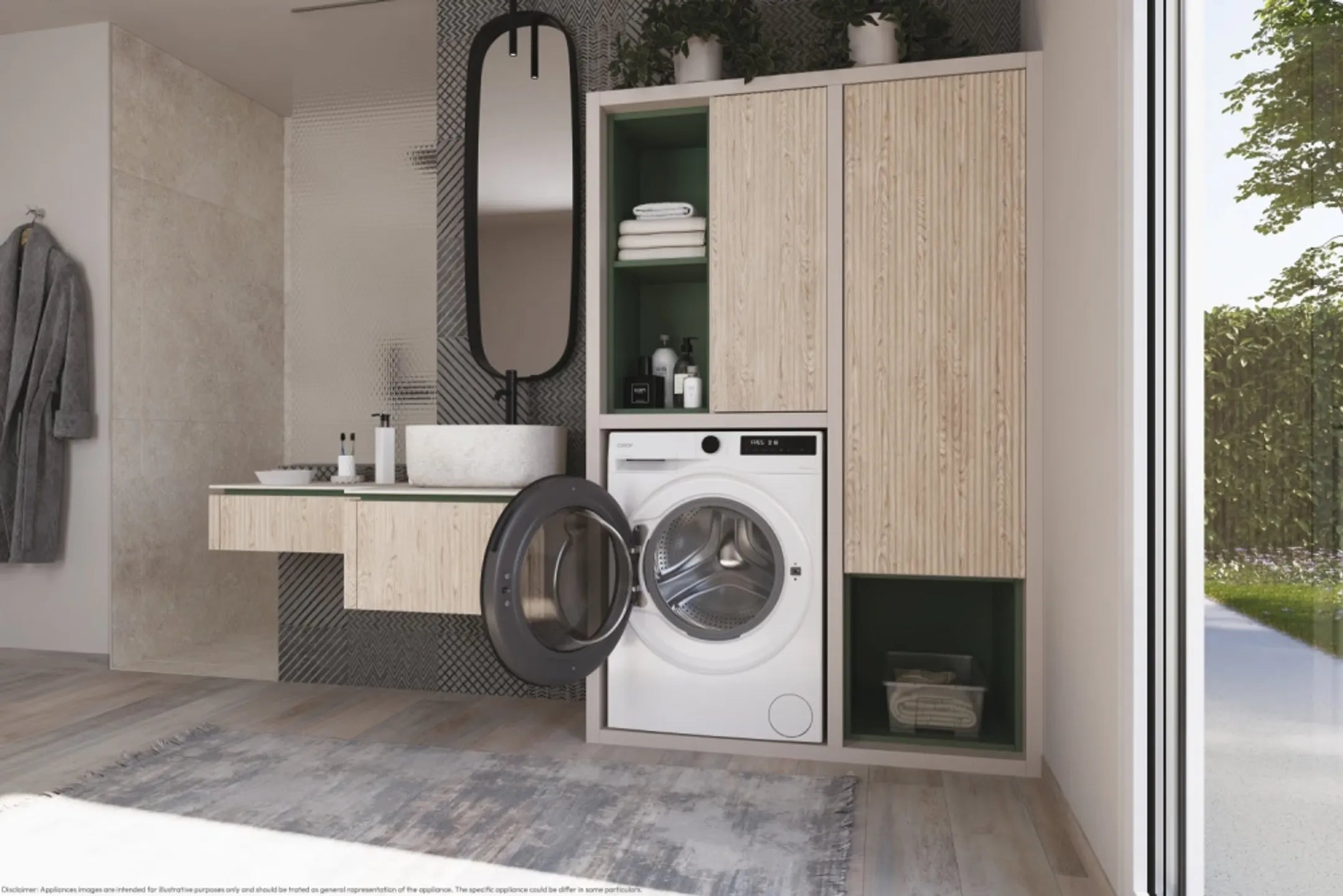 Candy Wasmachine BP 410BL8-S