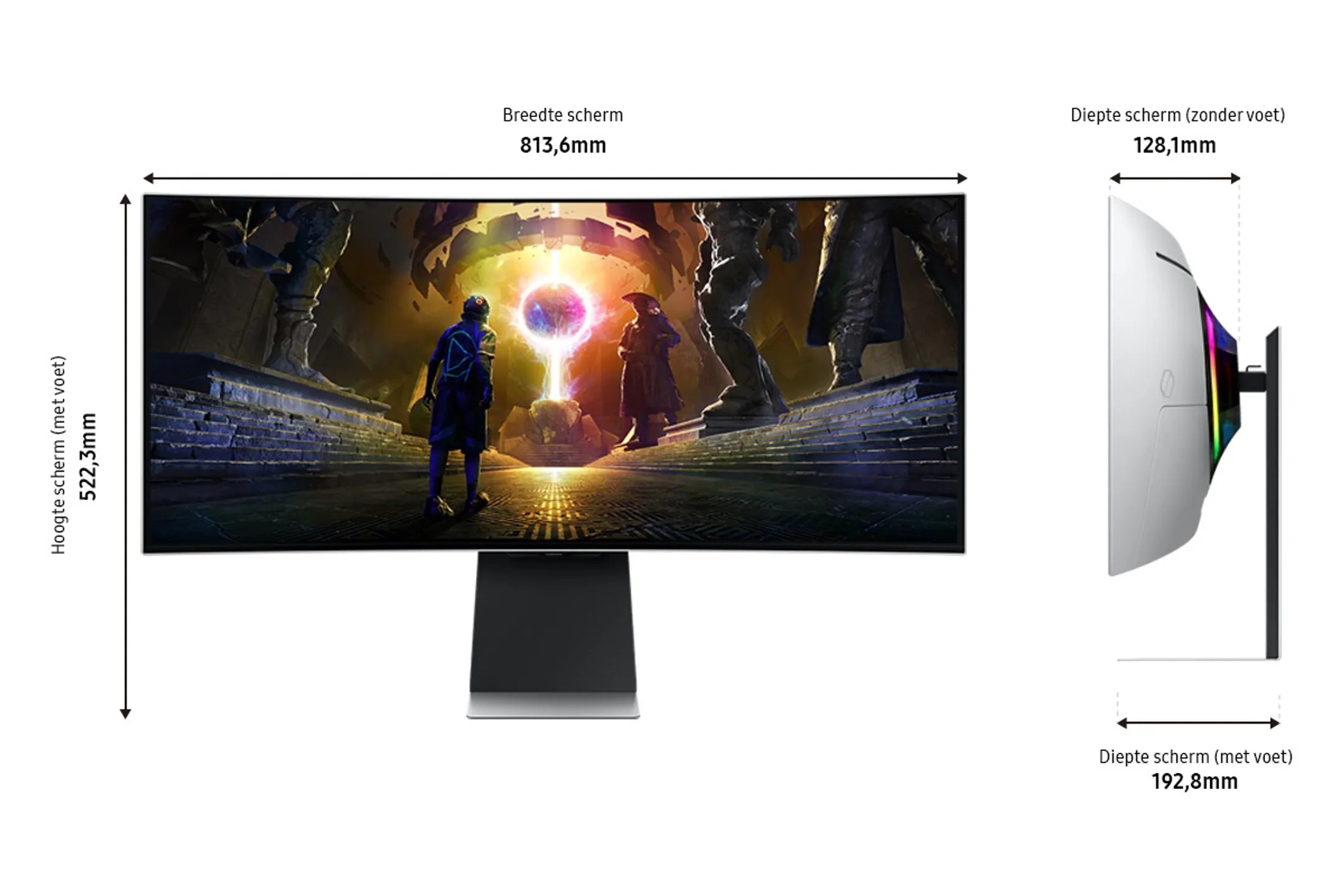 Samsung 34" Odyssey OLED G8 G85SD LS34DG850SUXEN