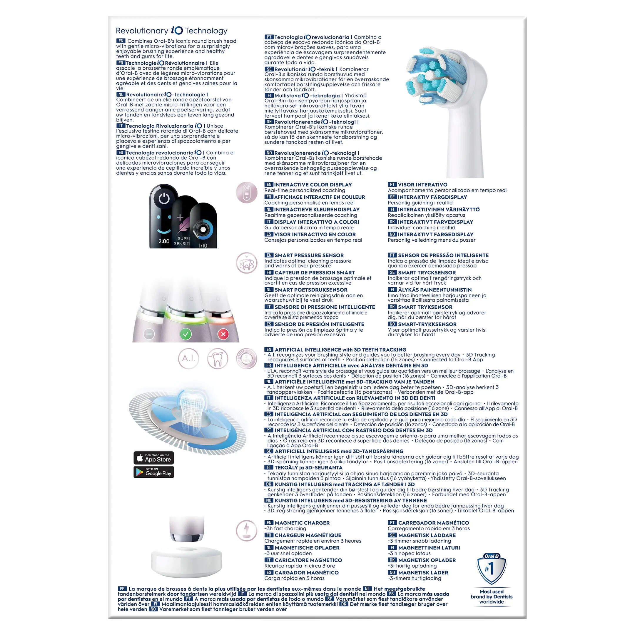 Oral-B Elektrische tandenborstel iO9S Rose Quartz (+1 Refill)