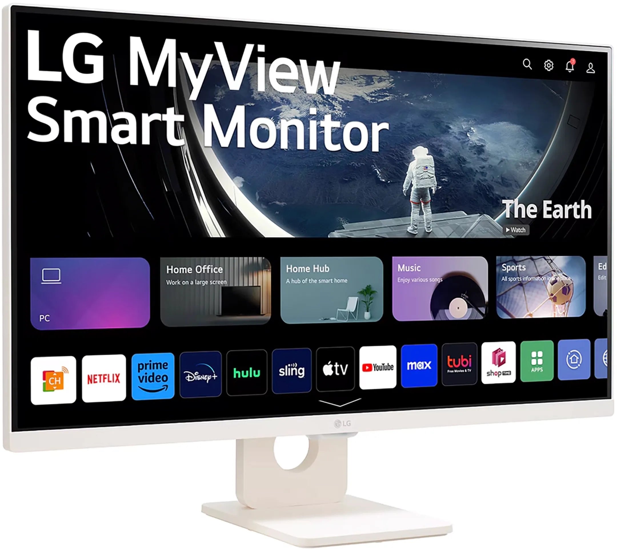 LG MyView 27" Full HD Smart Monitor met webOS 27U511SA-W