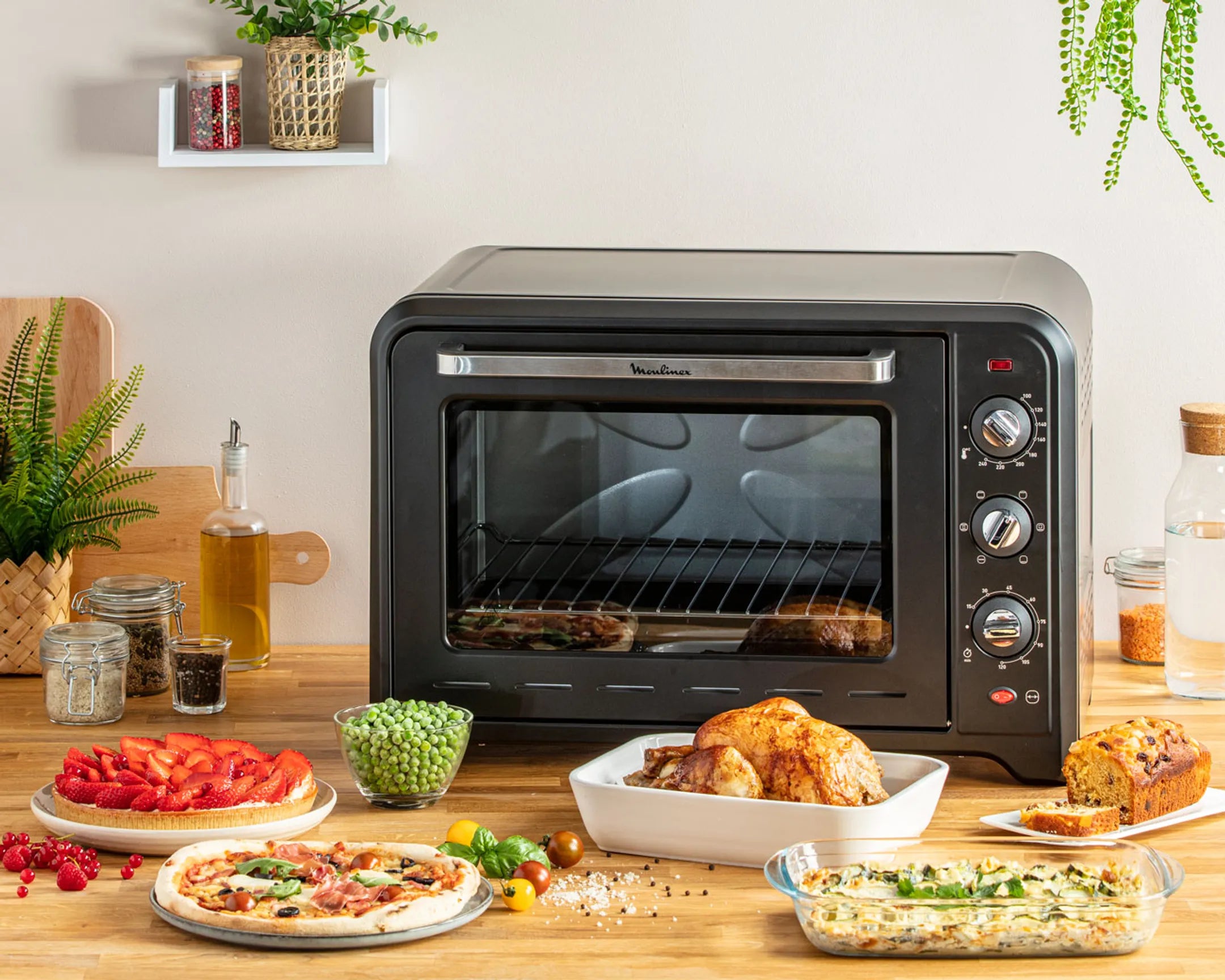 Moulinex Elektrische oven Optimo 60L OX495810