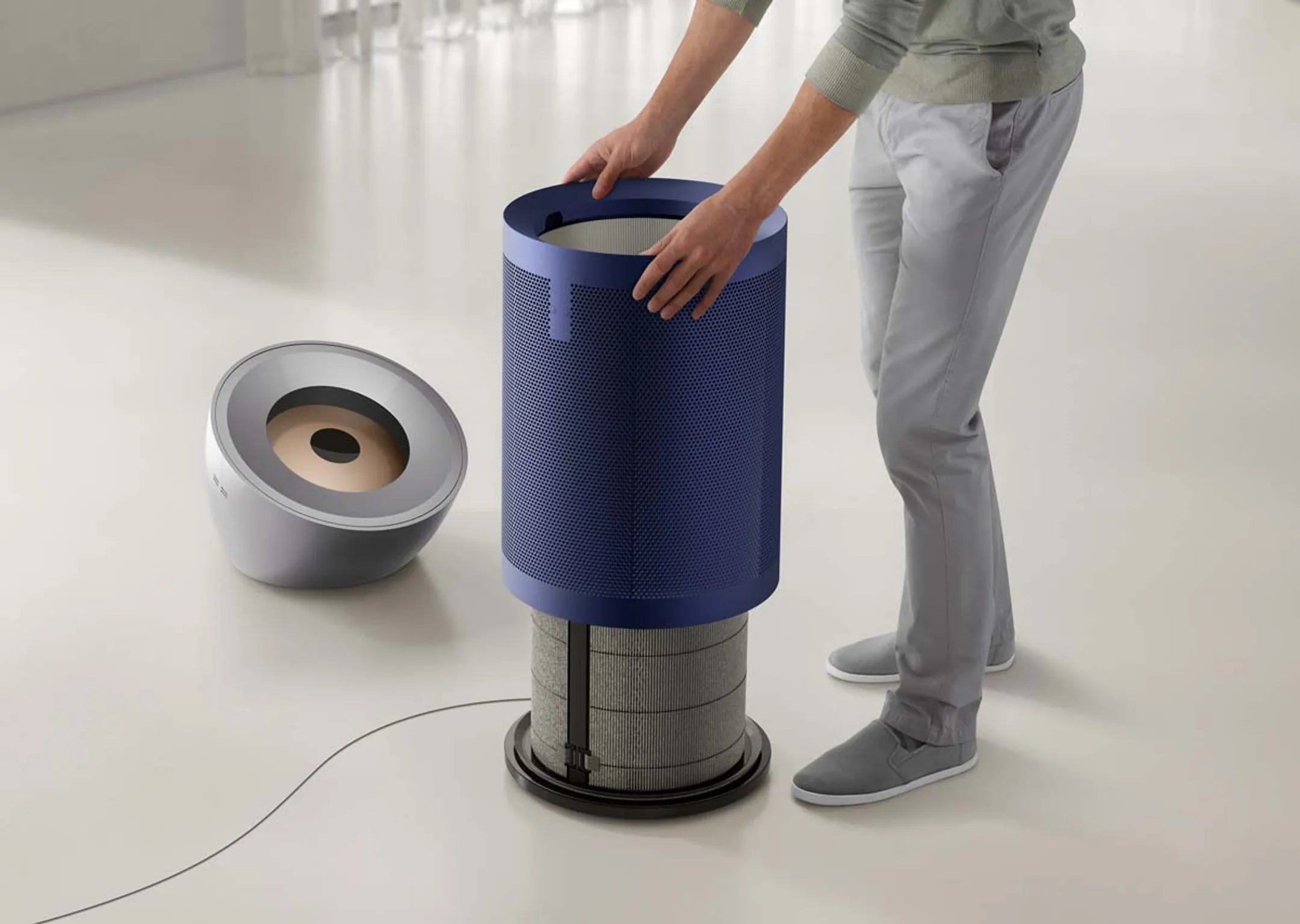 Dyson Luchtreiniger Big+Quiet Formaldehyde BP03 - Blauw