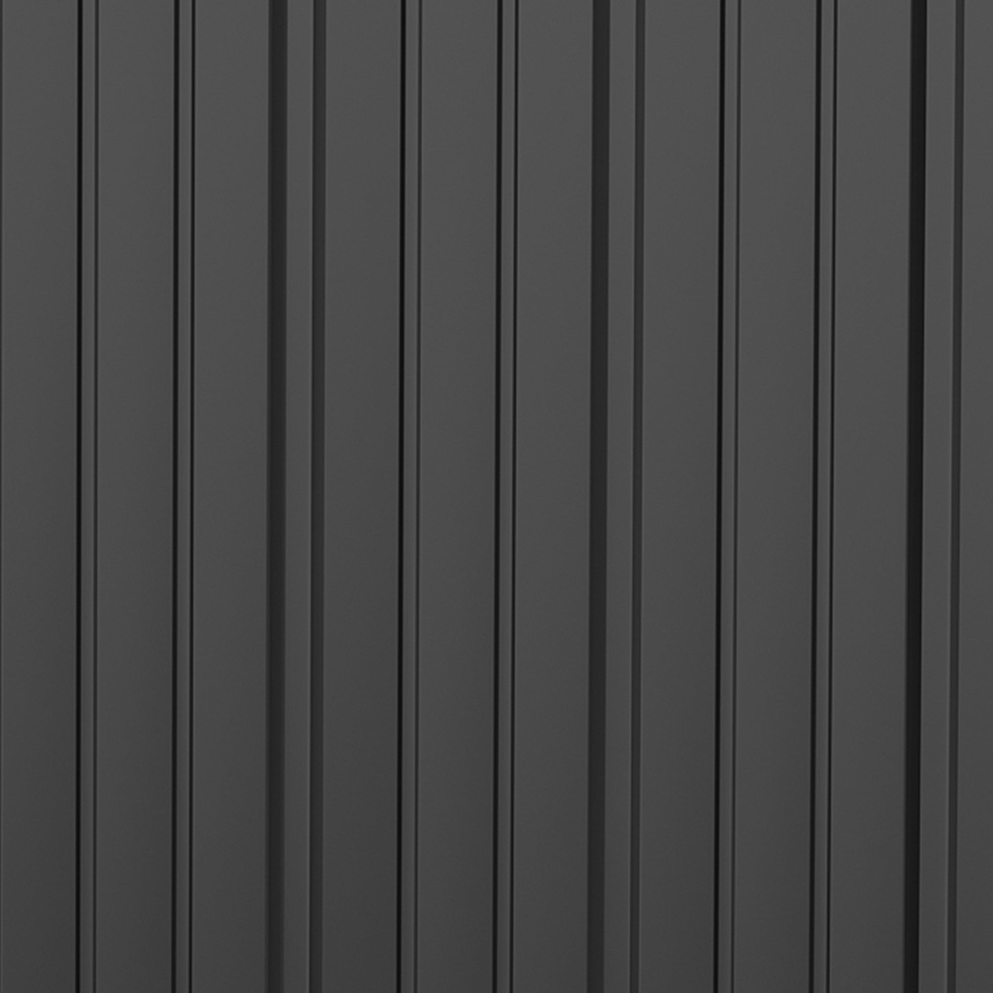 Outsunny Tuinschuur Gereedschapsschuur, afsluitbare deur, weerbestendig, incl. schappen, 161,5 cm x 94,5 cm x 196 cm, Zwart