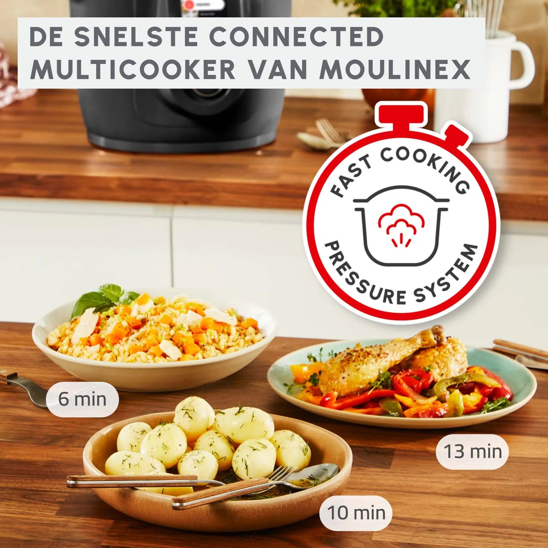 Moulinex Multicooker Cookeo 9-in-1 CE952810