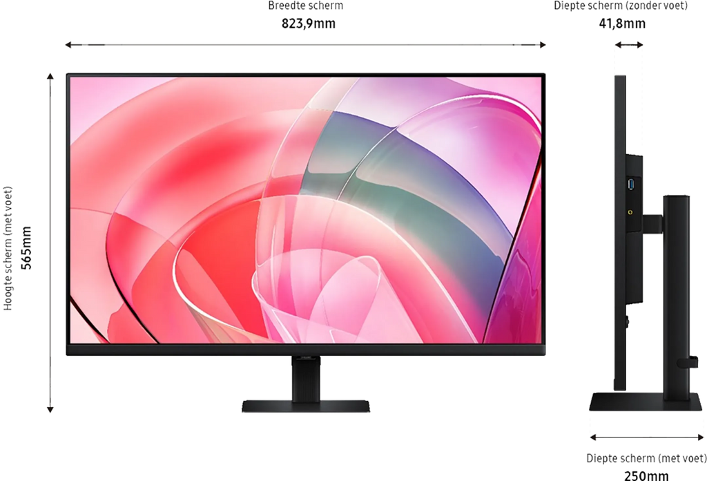 Samsung 37" ViewFinity S7 S70D LS37D702EAUXEN
