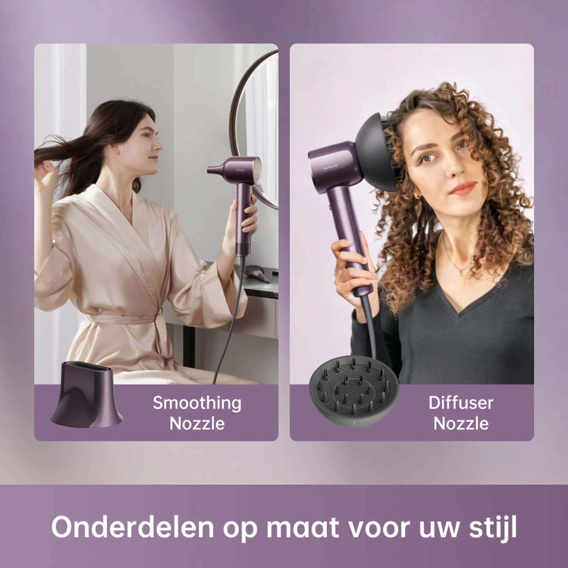 Dreame Haardroger Hair Glory Combo Purple