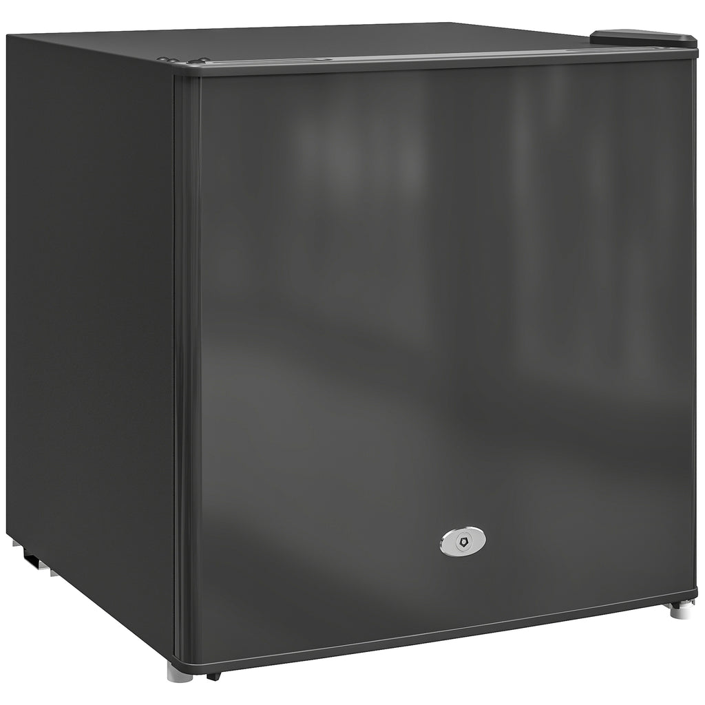 HOMCOM Mini-Vriezer 35 L Vriesbox Elektrisch Vrijstaand 45 W Mini Vriezer 47 x 44,2 x 48,8 cm Zwart
