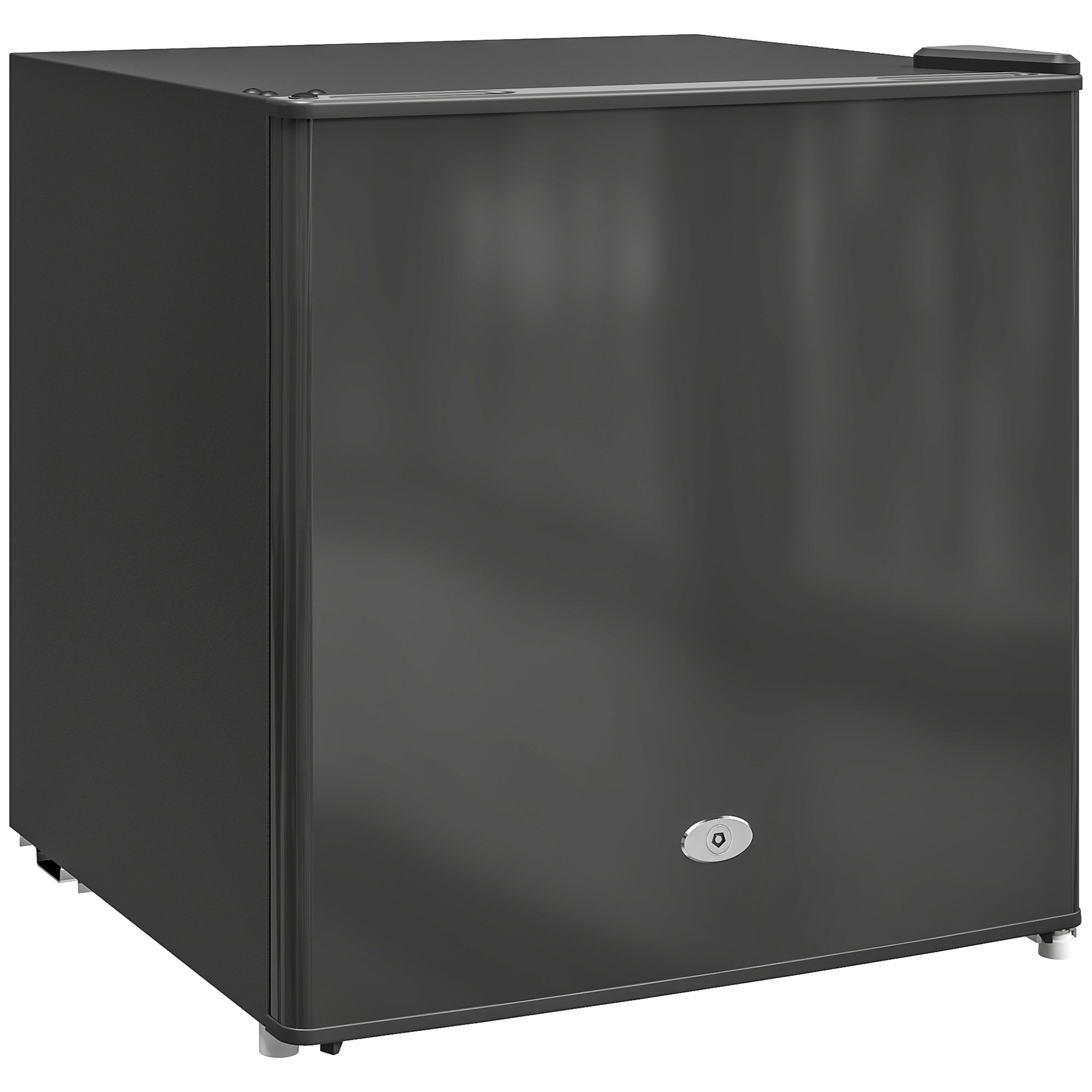 HOMCOM Mini-Vriezer 35 L Vriesbox Elektrisch Vrijstaand 45 W Mini Vriezer 47 x 44,2 x 48,8 cm Zwart