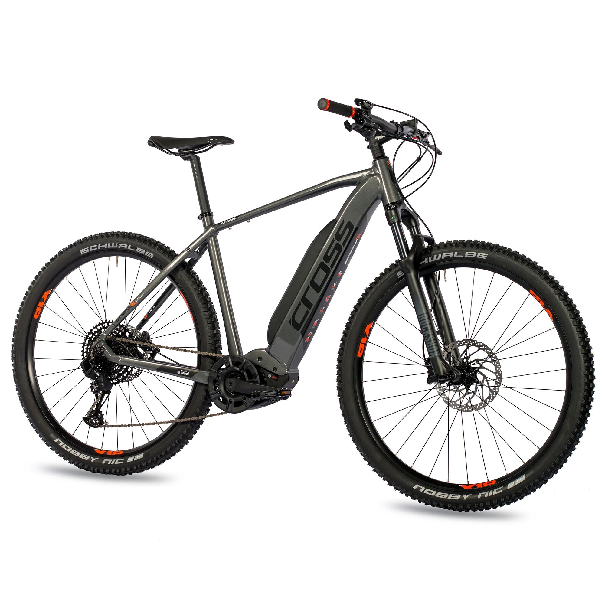 29 inch e-MTB mountainbike BOSCH Performance Line CX Gen4 500 Wh STREAMER 12-SPEED SRAM RD SX EAGLE