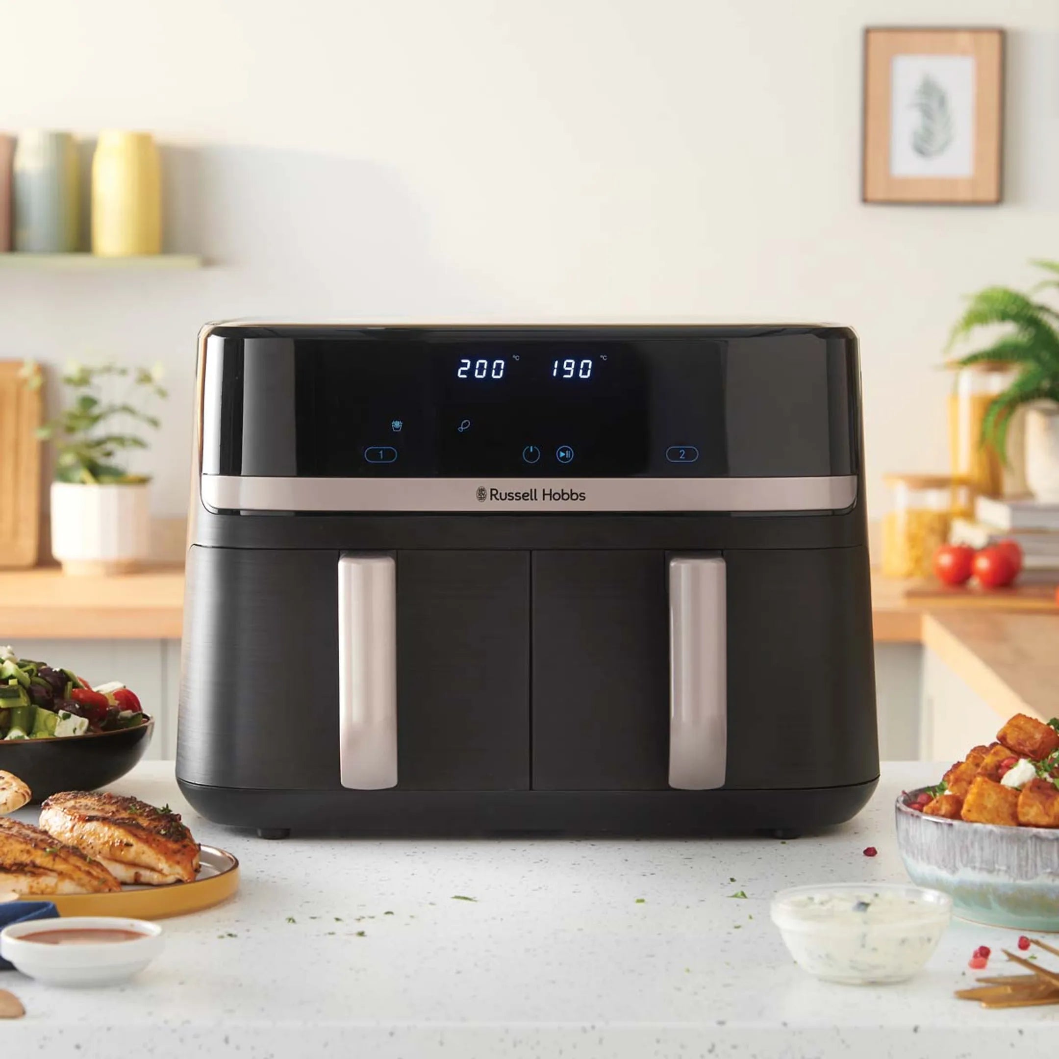 Russell Hobbs  Airfryer Dual Basket 27680-56 - 9L