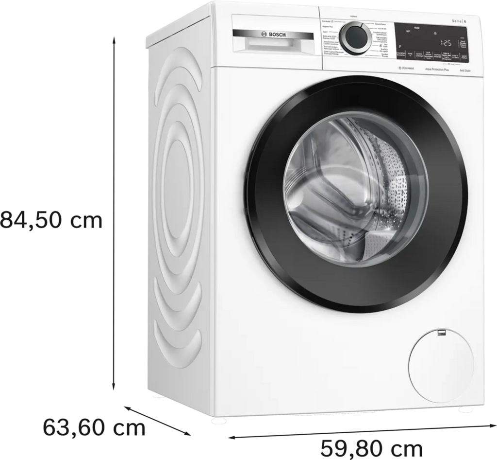 Bosch Wasmachine WGG246ZPFG Serie 6 Iron Assist 9 kg