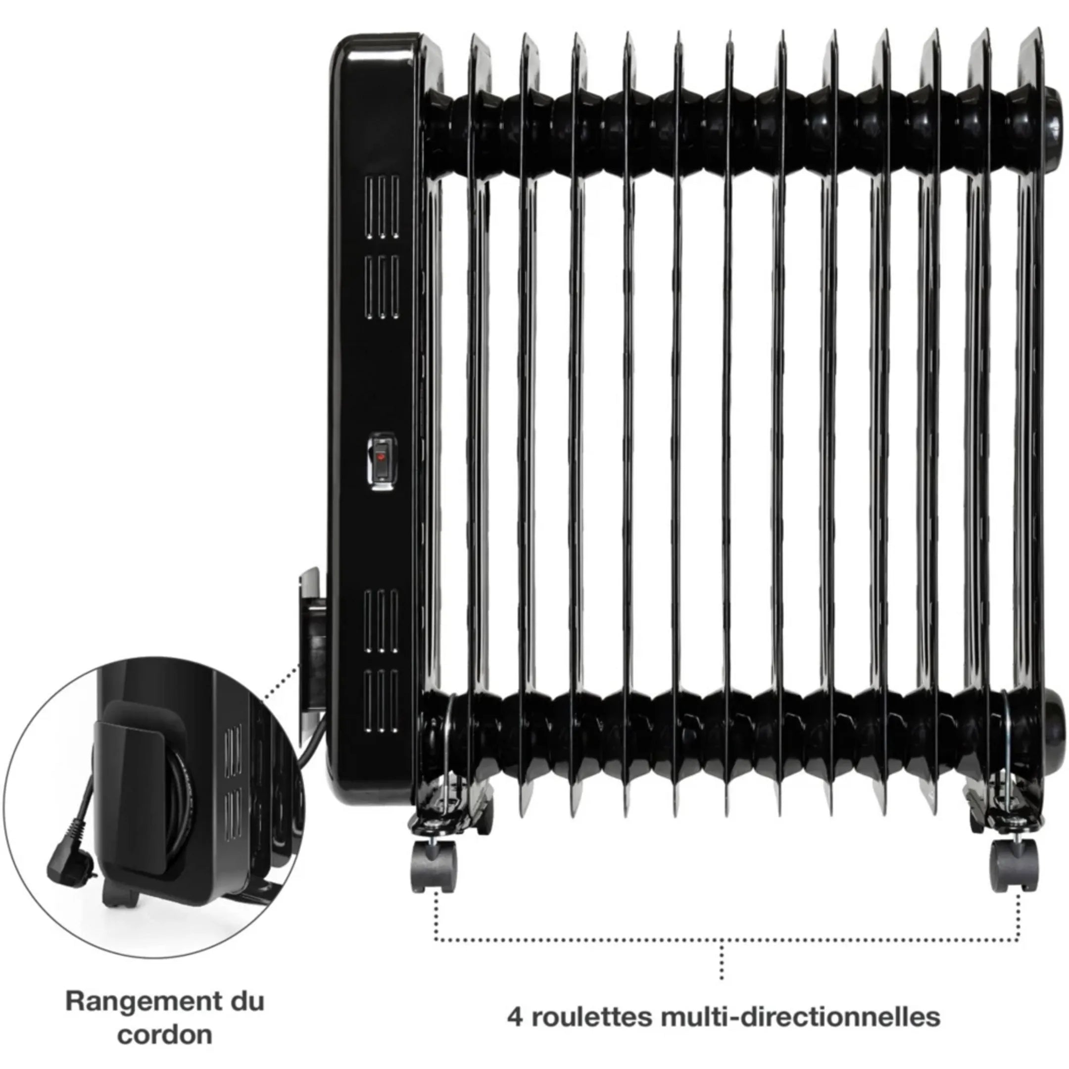 Essentiel-B Oliegevulde radiator ECHB933n