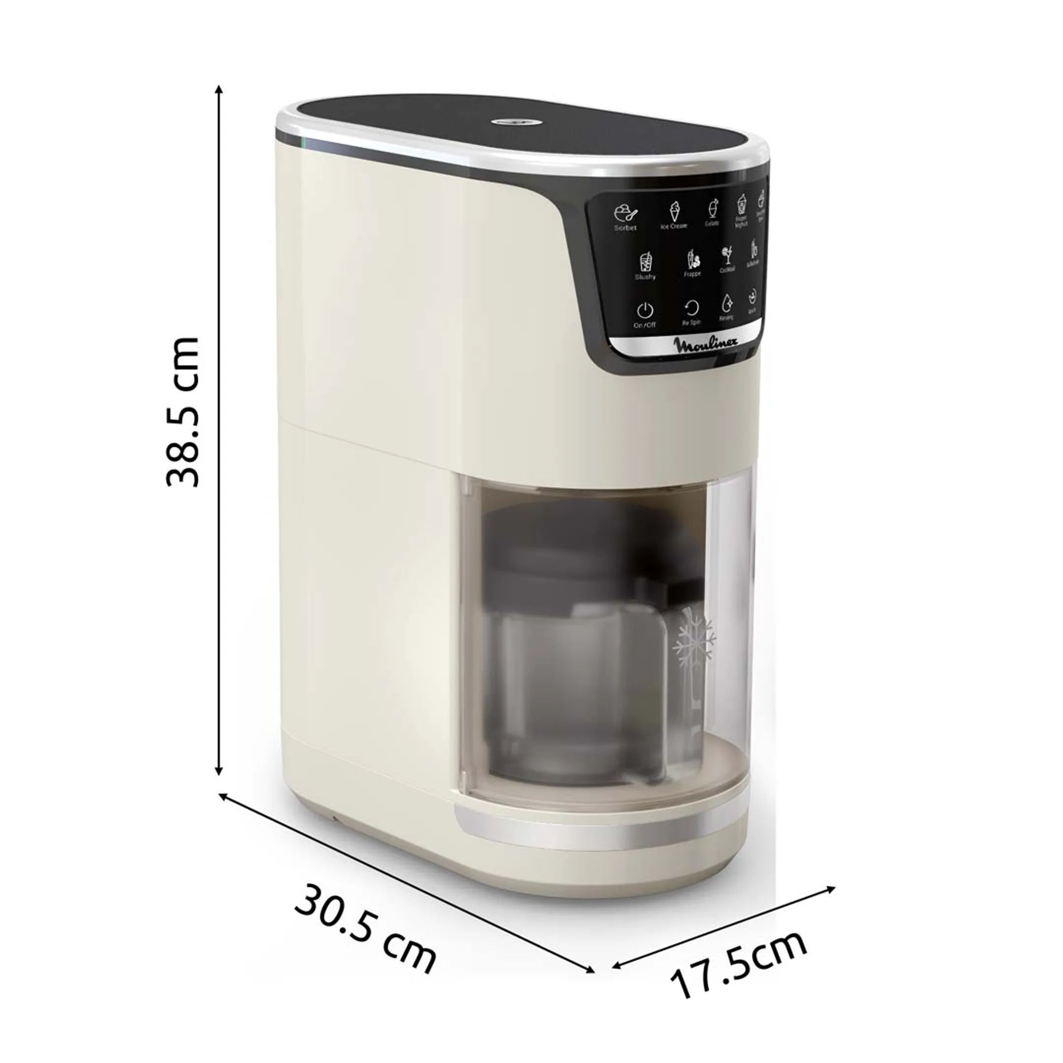 Moulinex Ijsmachine Dolci MJ602AF0